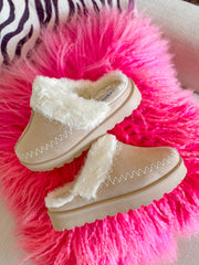 Soft Steps Cream Slippers