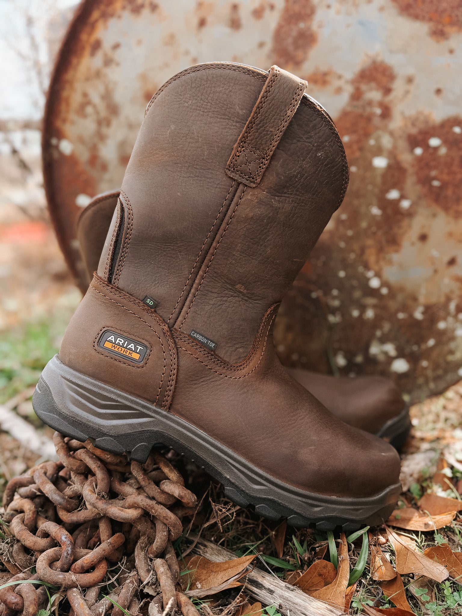 Ariat Men's Turbo Duratread Static Dissipative Composite Toe Work Boot