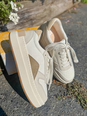The Oberlin Cream Platform Sneakers