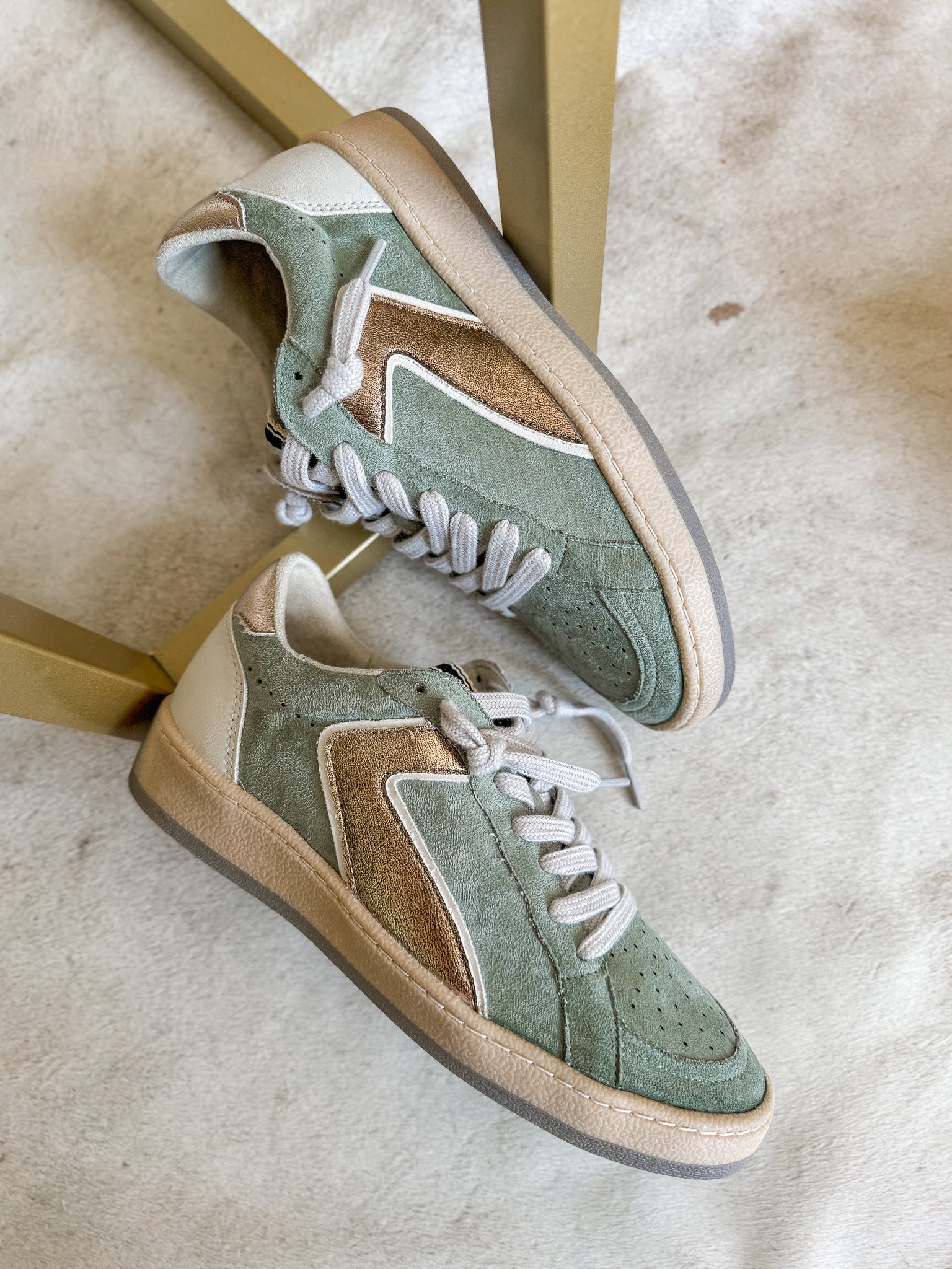 The Salma Sage Sneakers