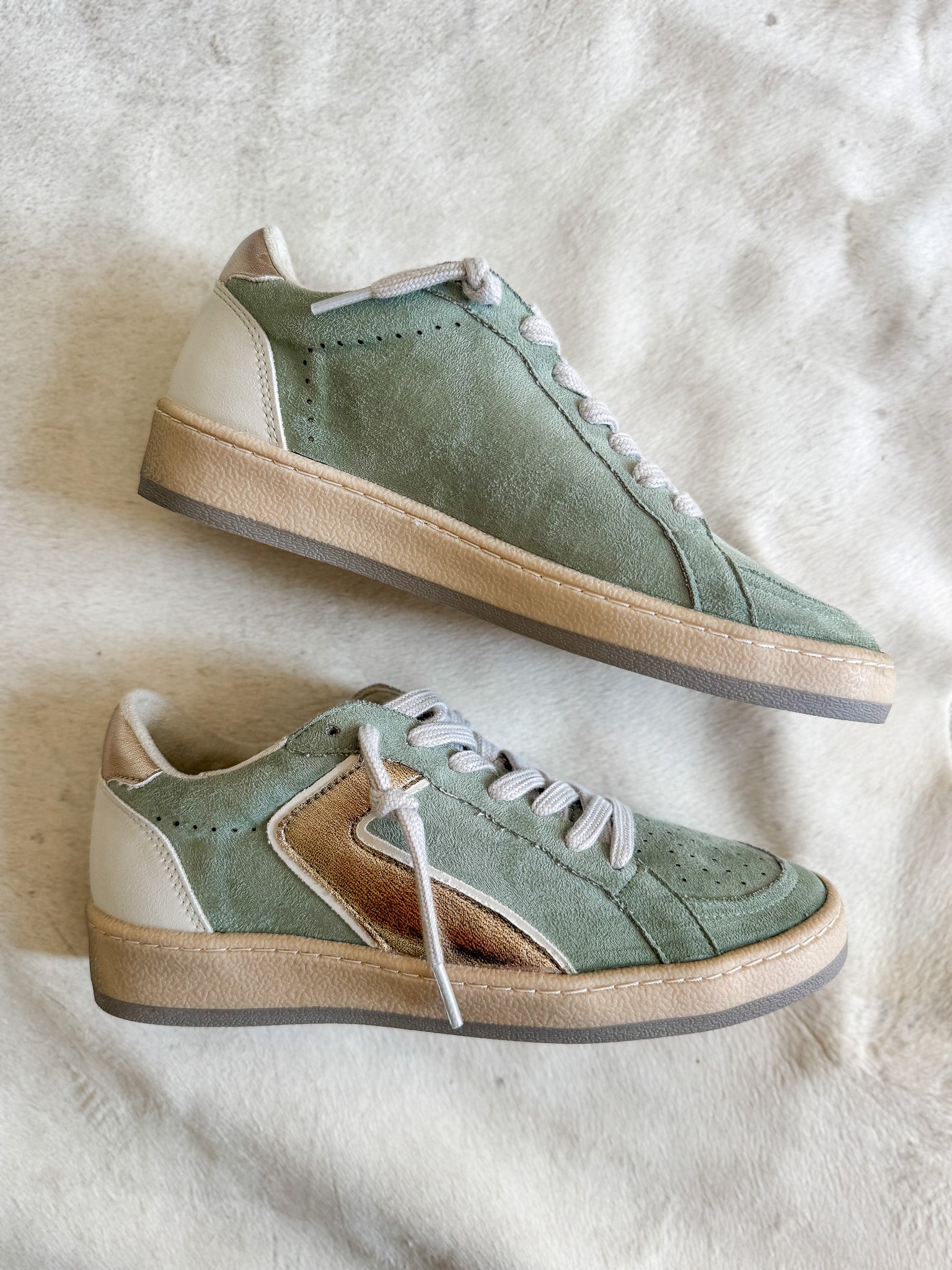 The Salma Sage Sneakers