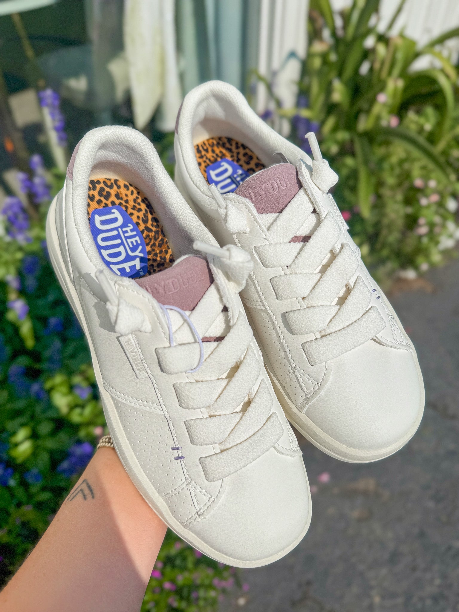 Women's Hey Dude Karina Duo Classic White – Boot Country