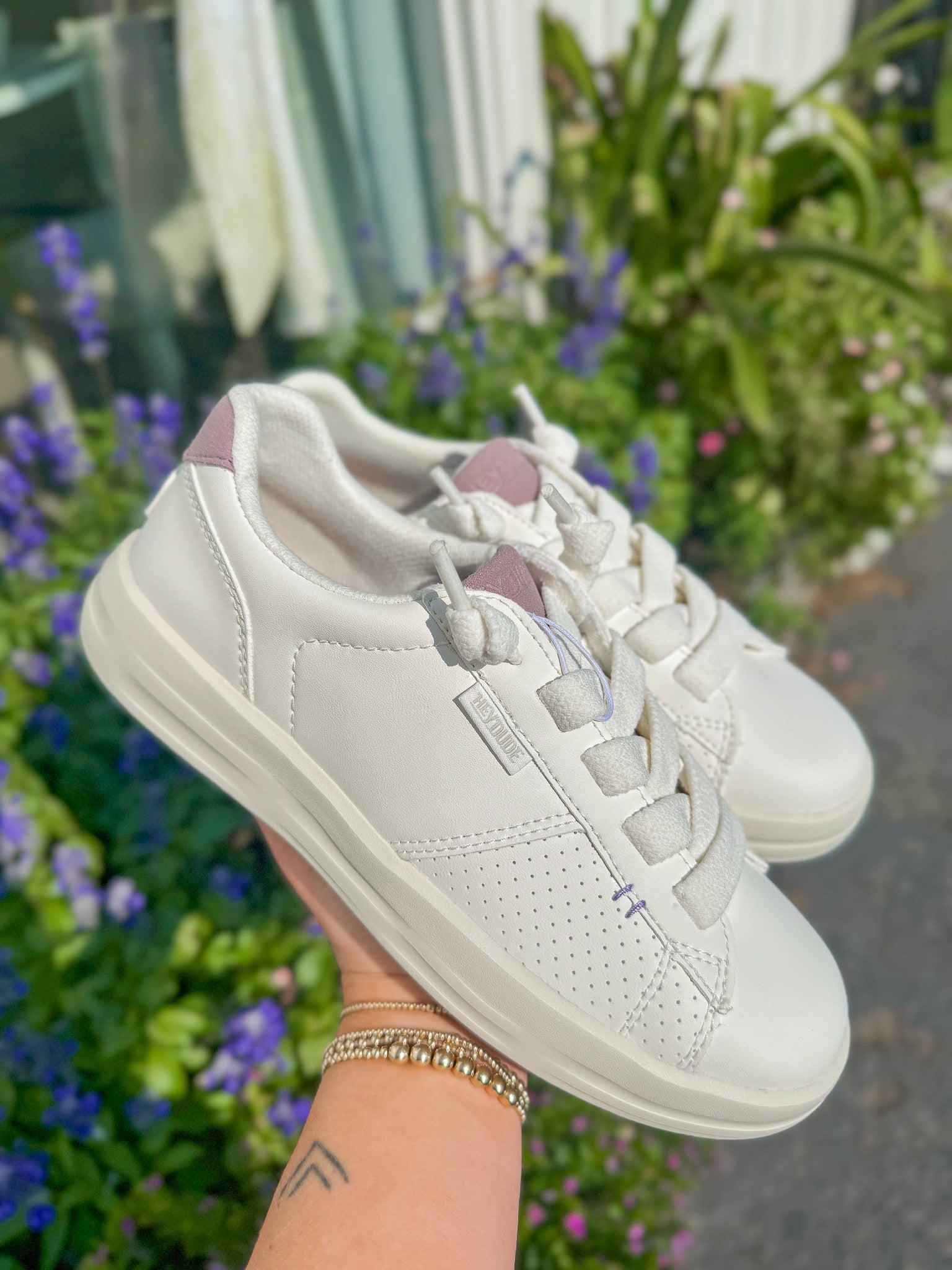 Women's Hey Dude Karina Duo Classic White