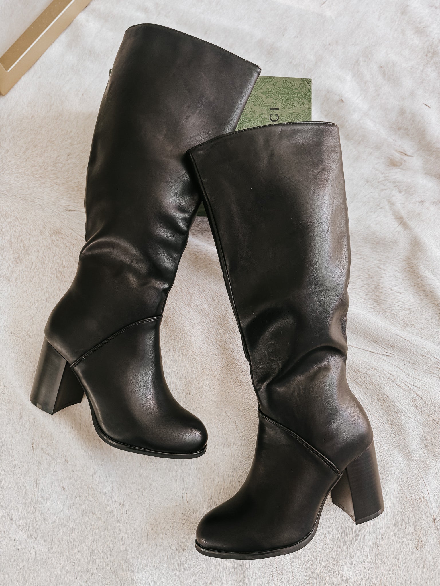 Stand Corrected Black Boots