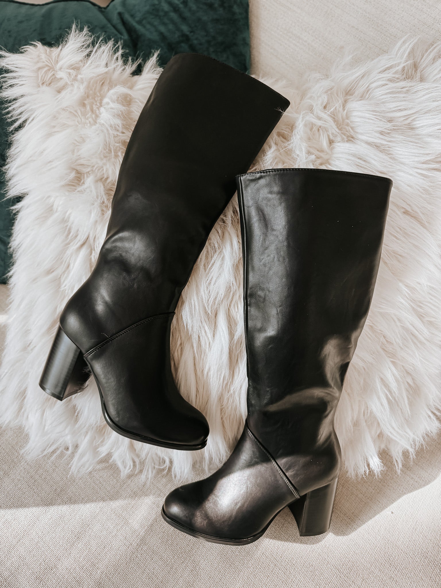 Stand Corrected Black Boots