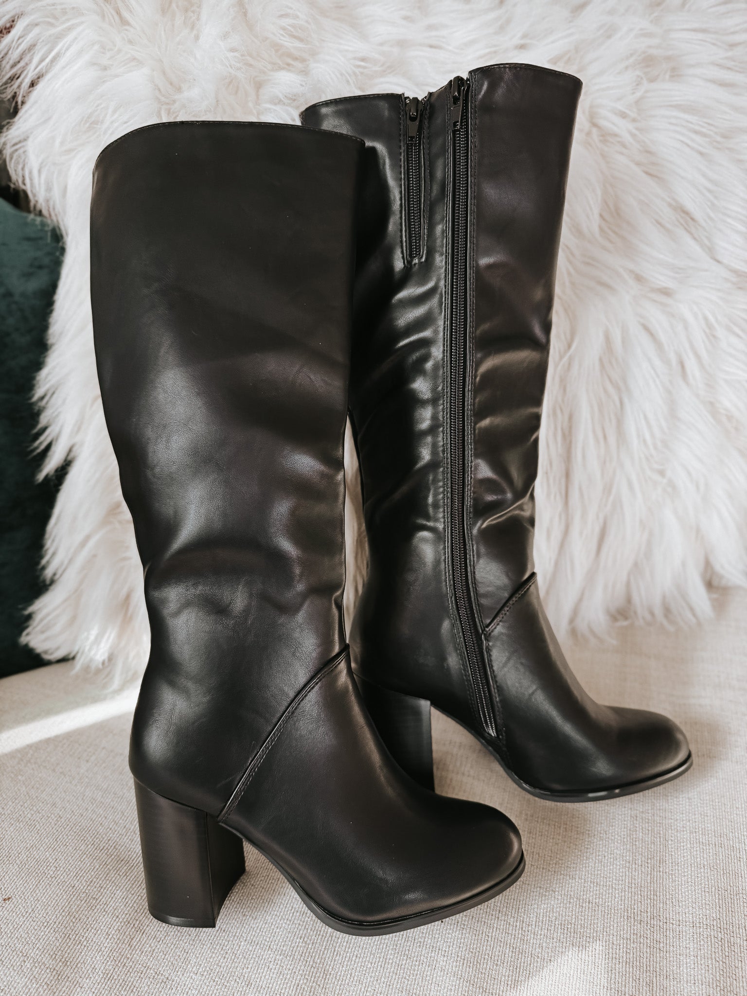 Stand Corrected Black Boots