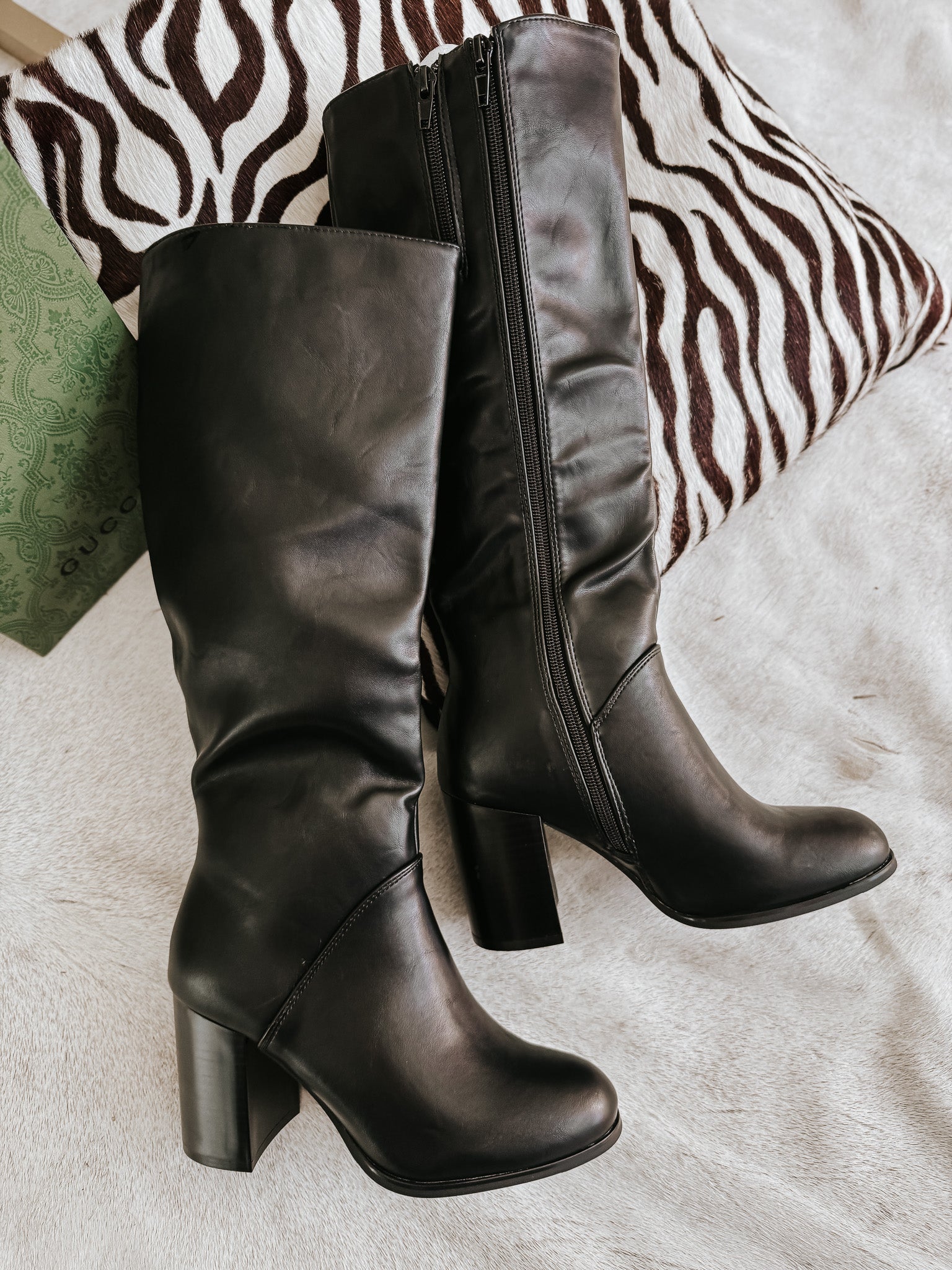 Stand Corrected Black Boots