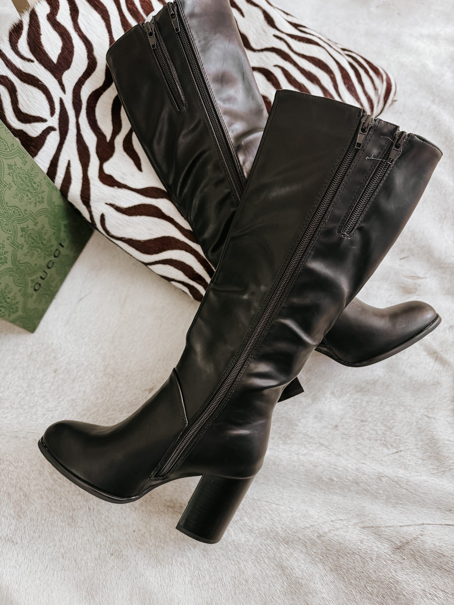 Stand Corrected Black Boots