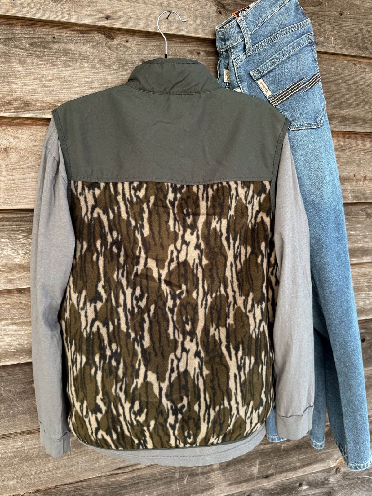 Drake | Men's Camp Fleece Vest - Bottomland