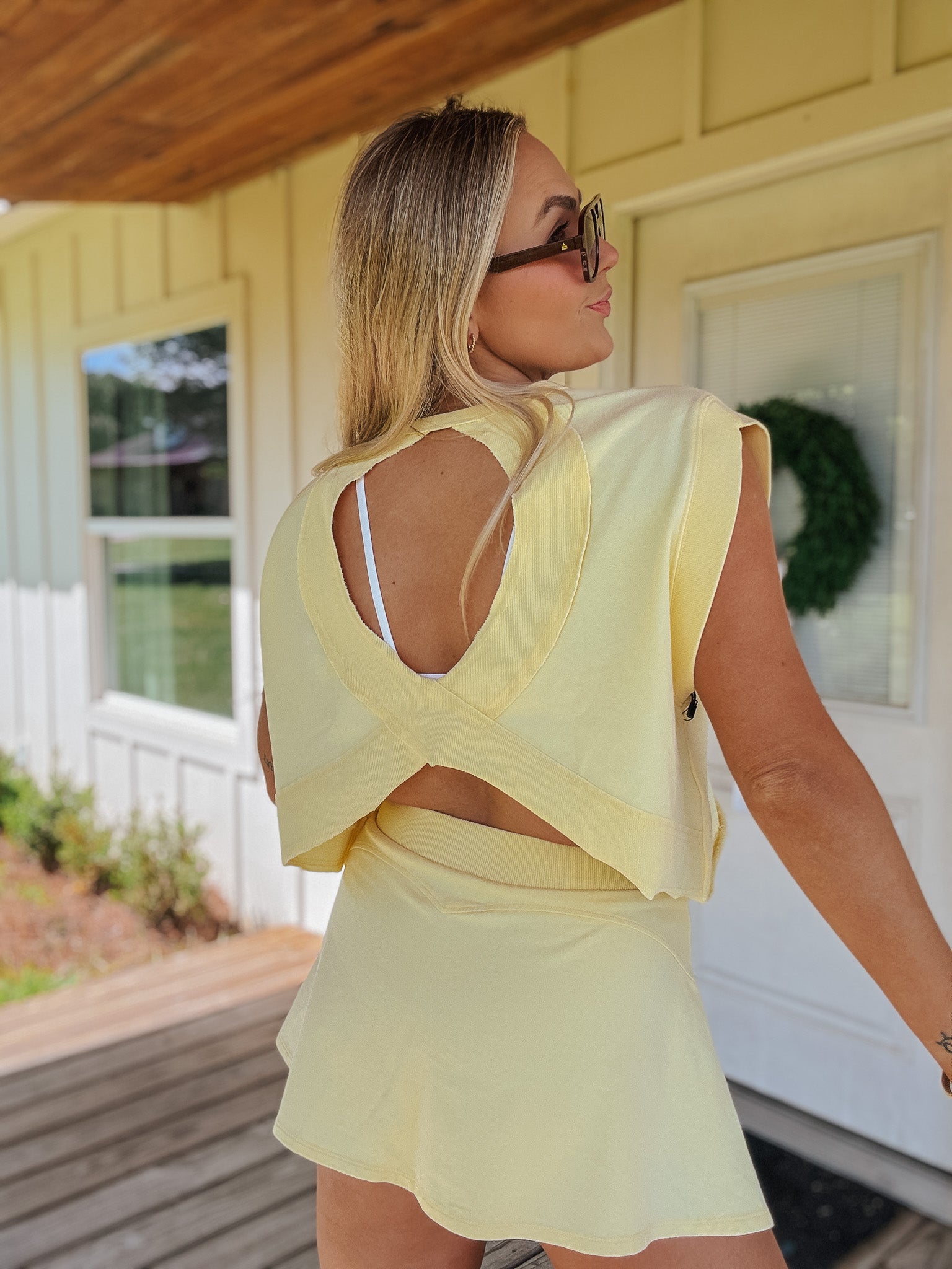 Golden Coastline Terry Top