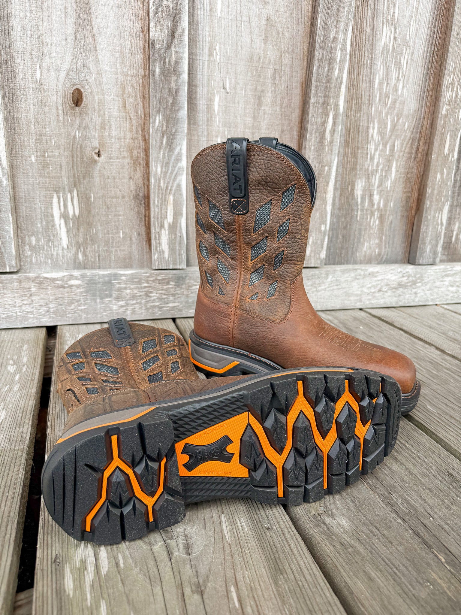 Men's Ariat Big Rig Tread VentTEK Composite Toe Work Boot