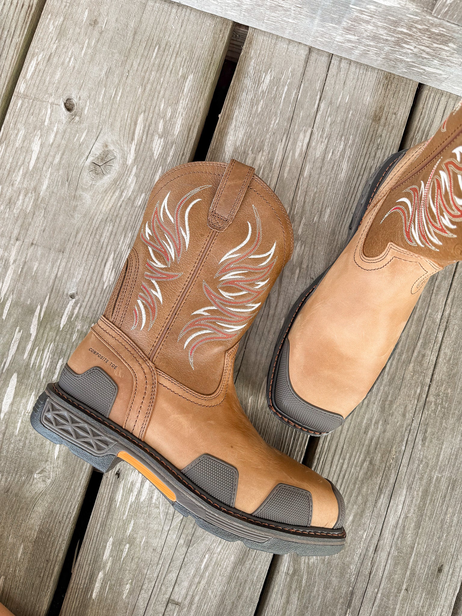 MEN'S ARIAT OVERDRIVE COMPOSITE TOE WORK BOOT