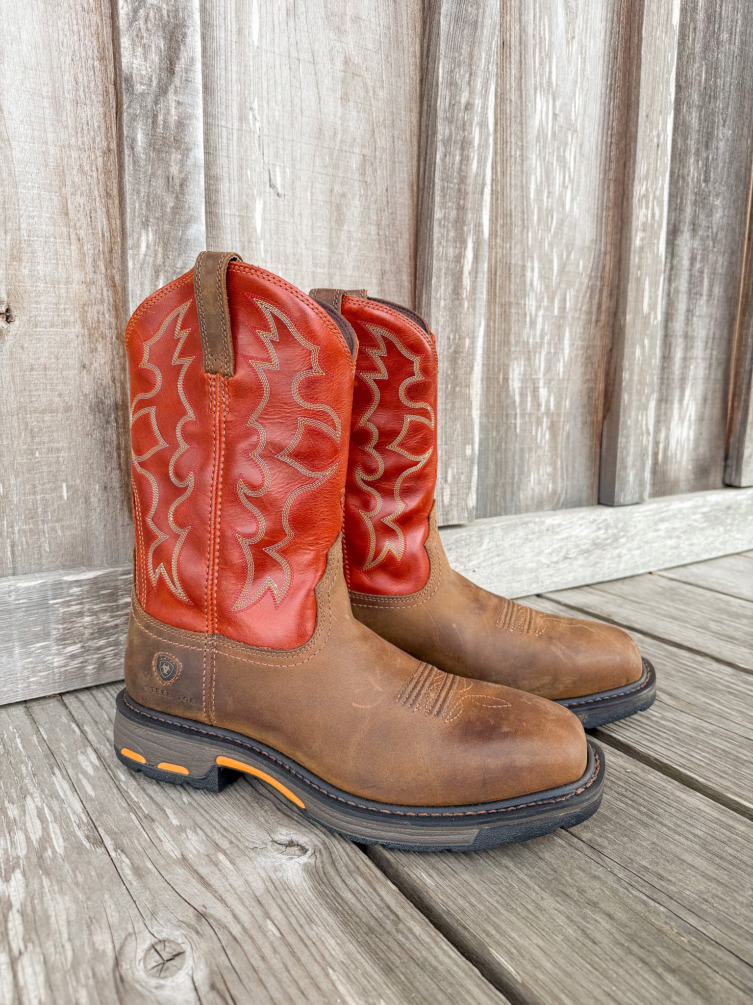 Men's WorkHog Wide Square Toe Steel Toe Work Boot