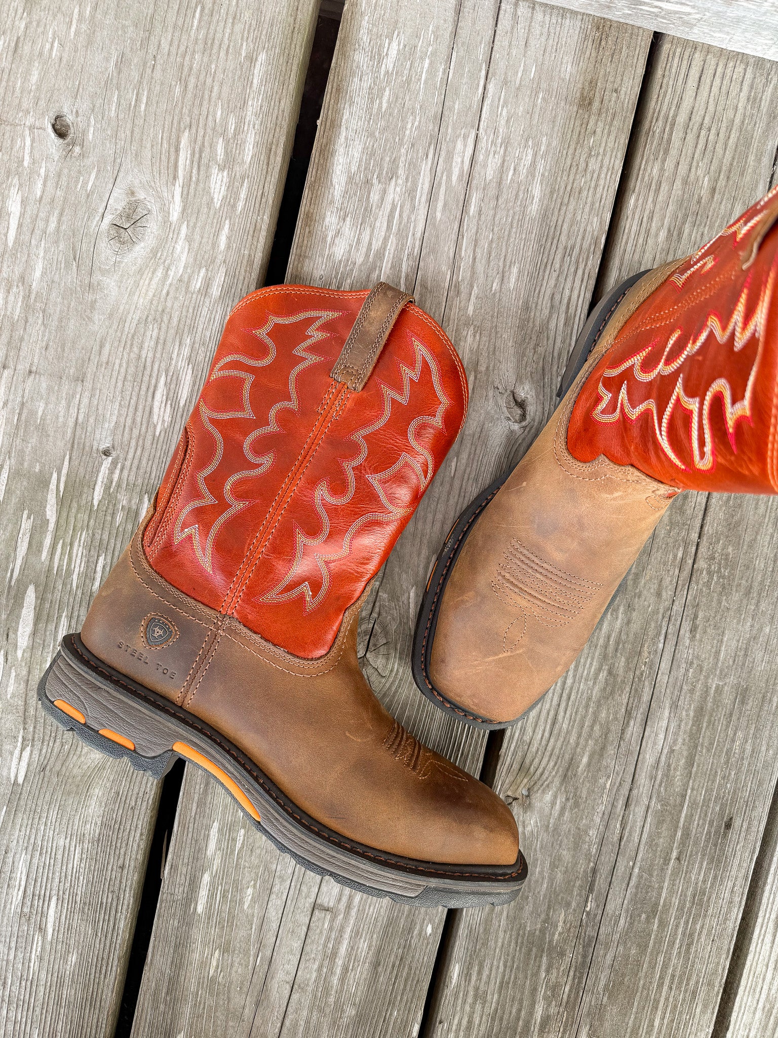 Men's WorkHog Wide Square Toe Steel Toe Work Boot