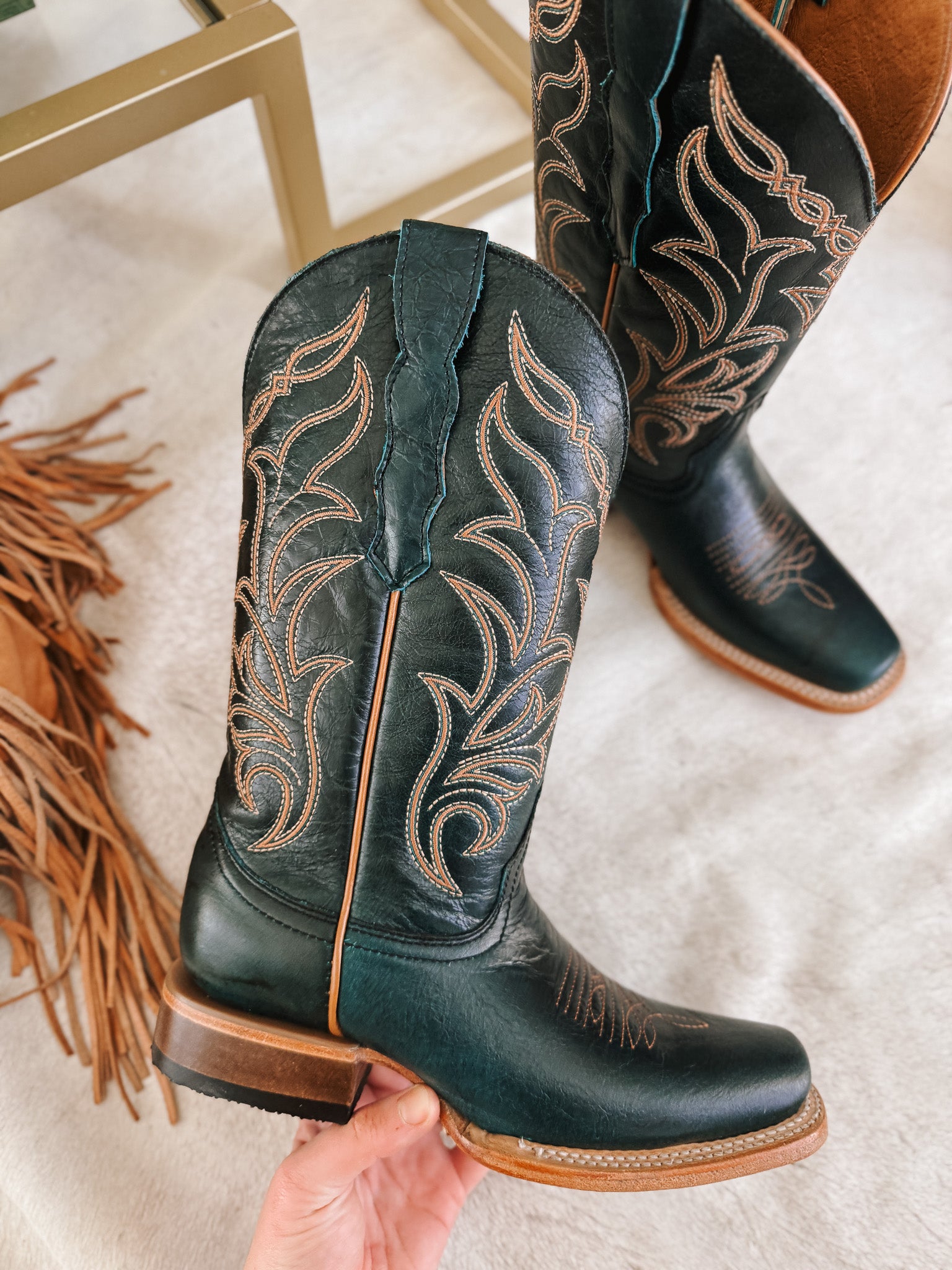 Women's Circle G Embroidery Boots