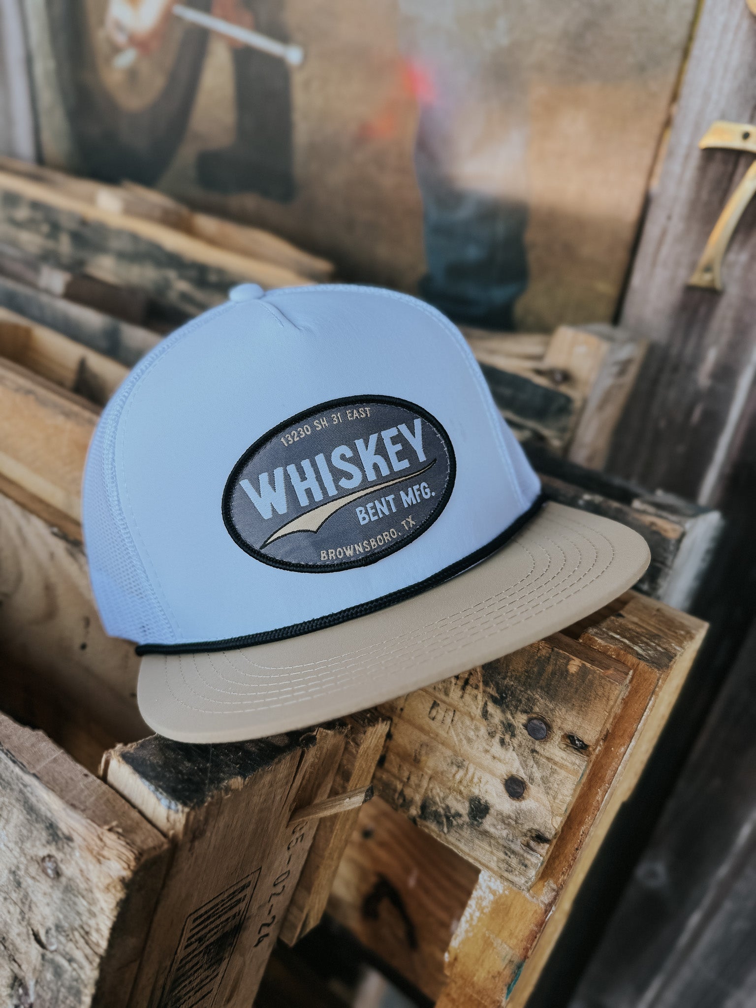 Whiskey Bent Hat Co. The Bodie in White