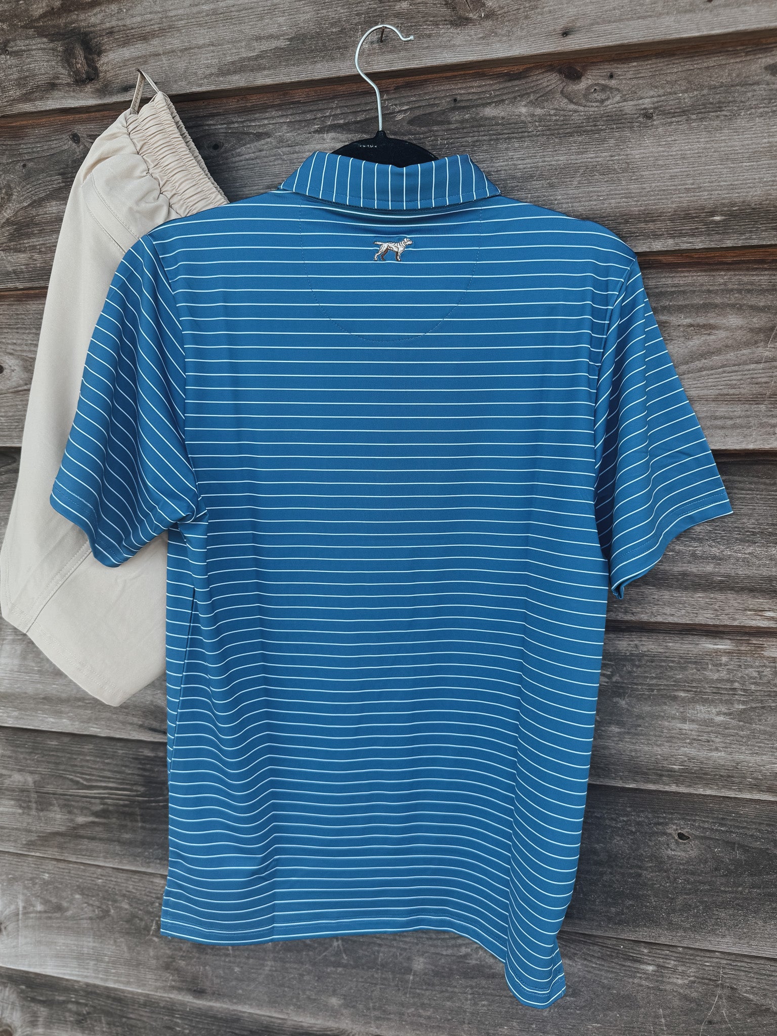 Men's Fieldstone Clubhouse Polo in Blue