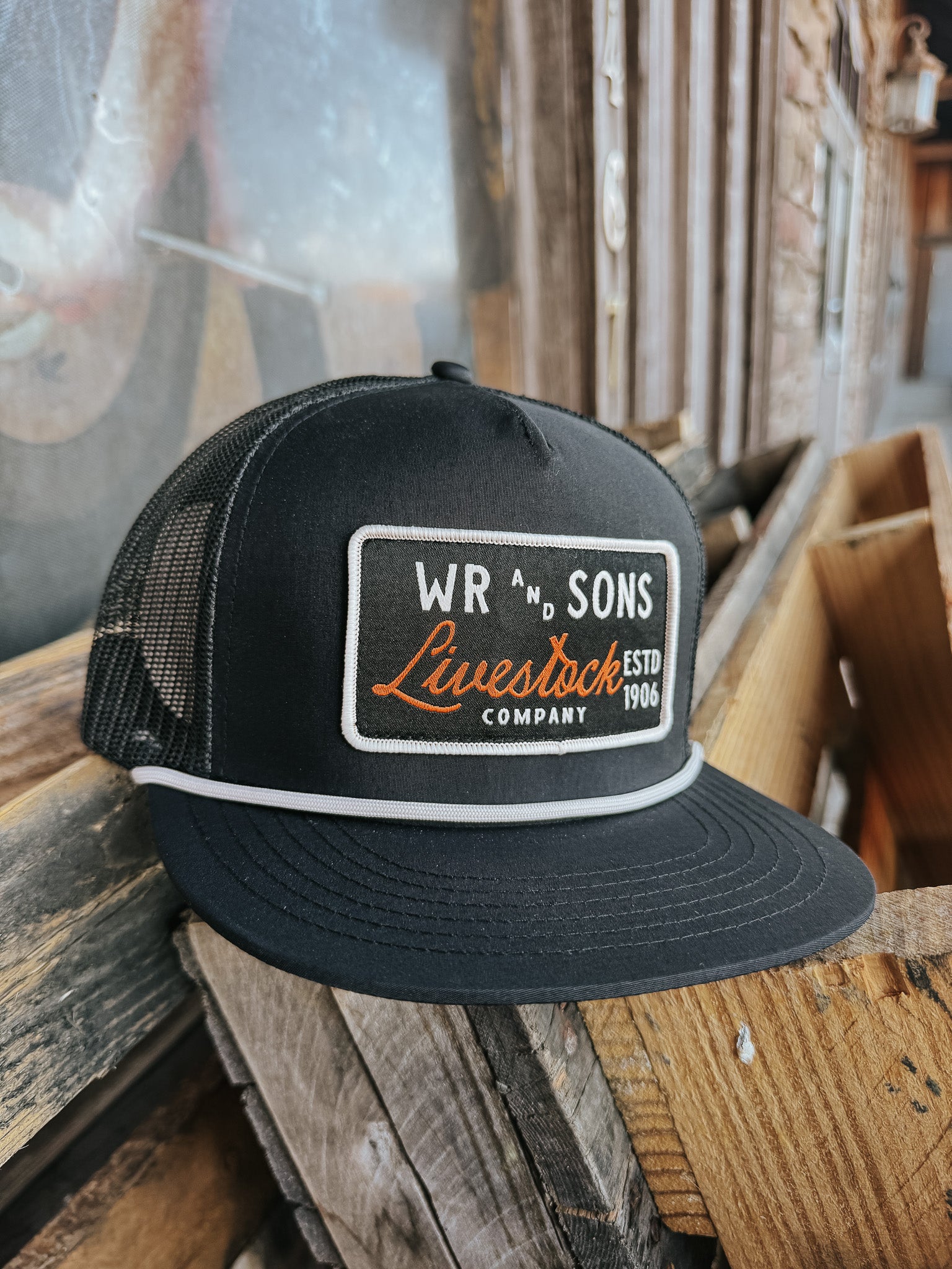 Whiskey Bent Hat Co. WR and Sons Cap