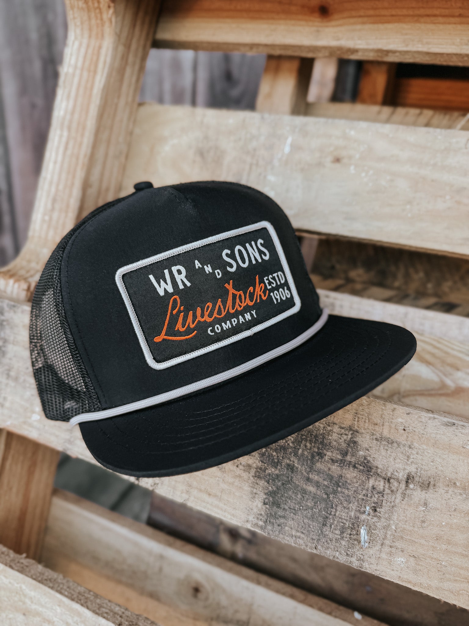 Whiskey Bent Hat Co. WR and Sons Cap