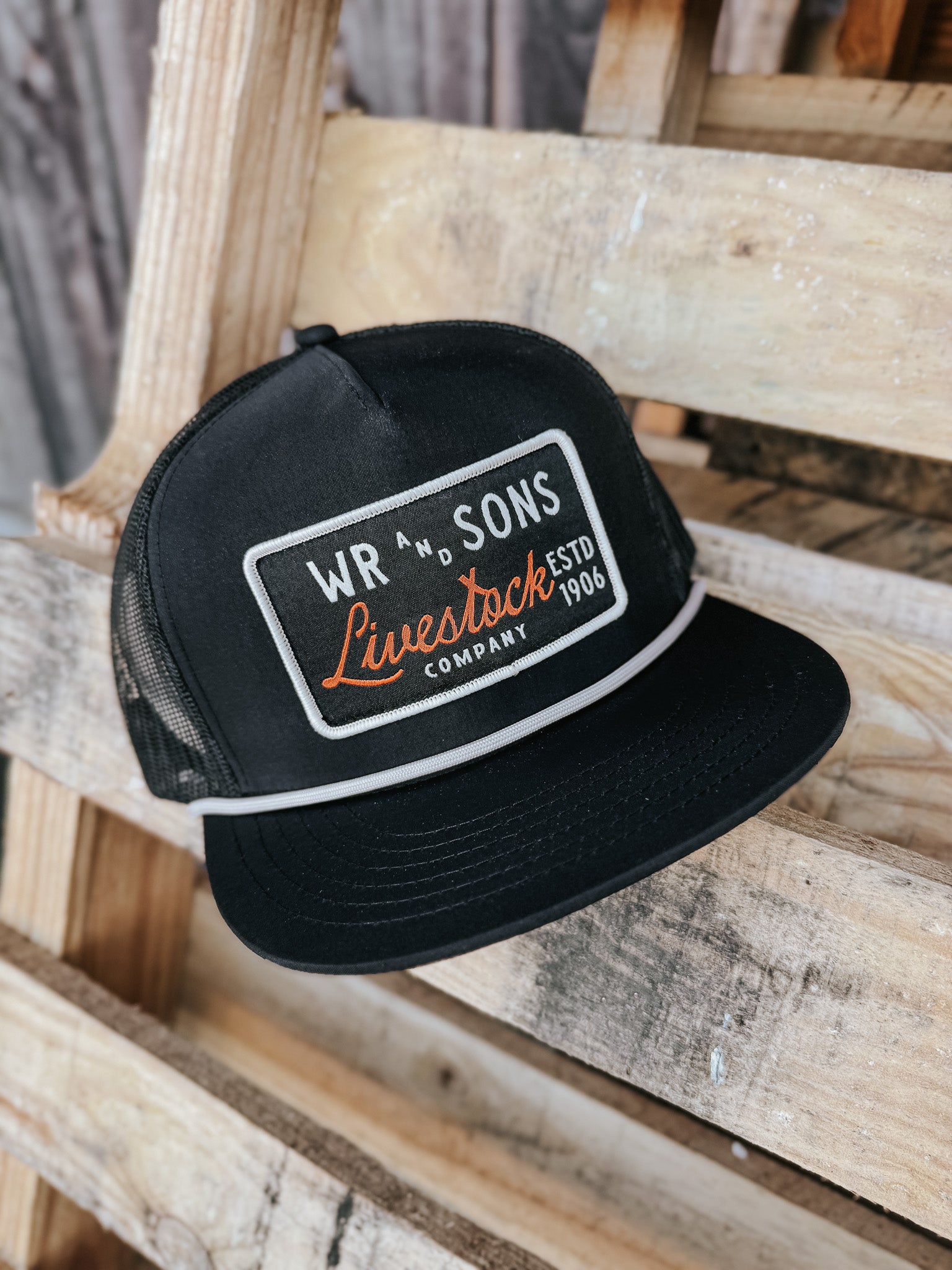 Whiskey Bent Hat Co. WR and Sons Cap