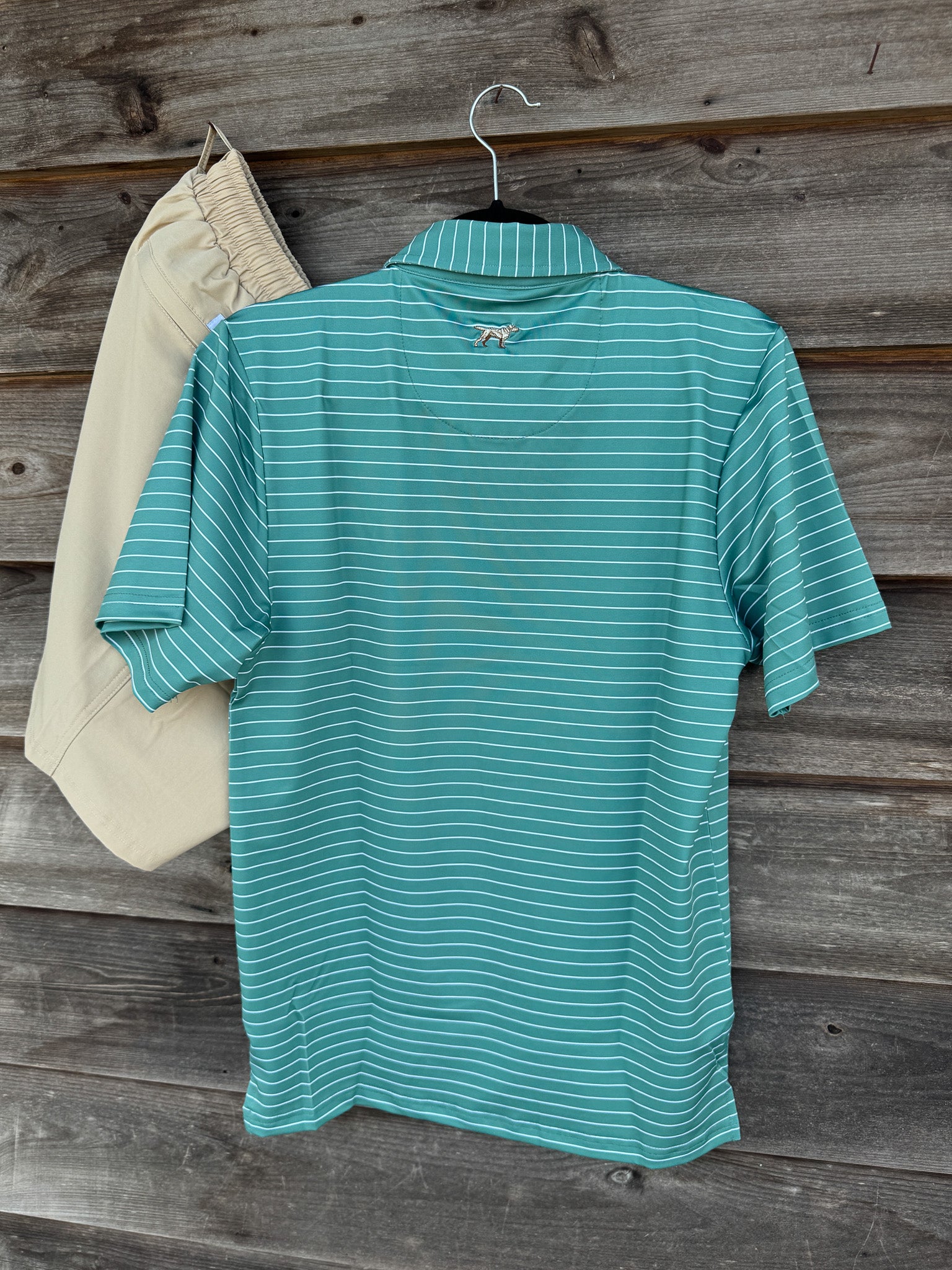 Men's Fieldstone Clubhouse Green Polo