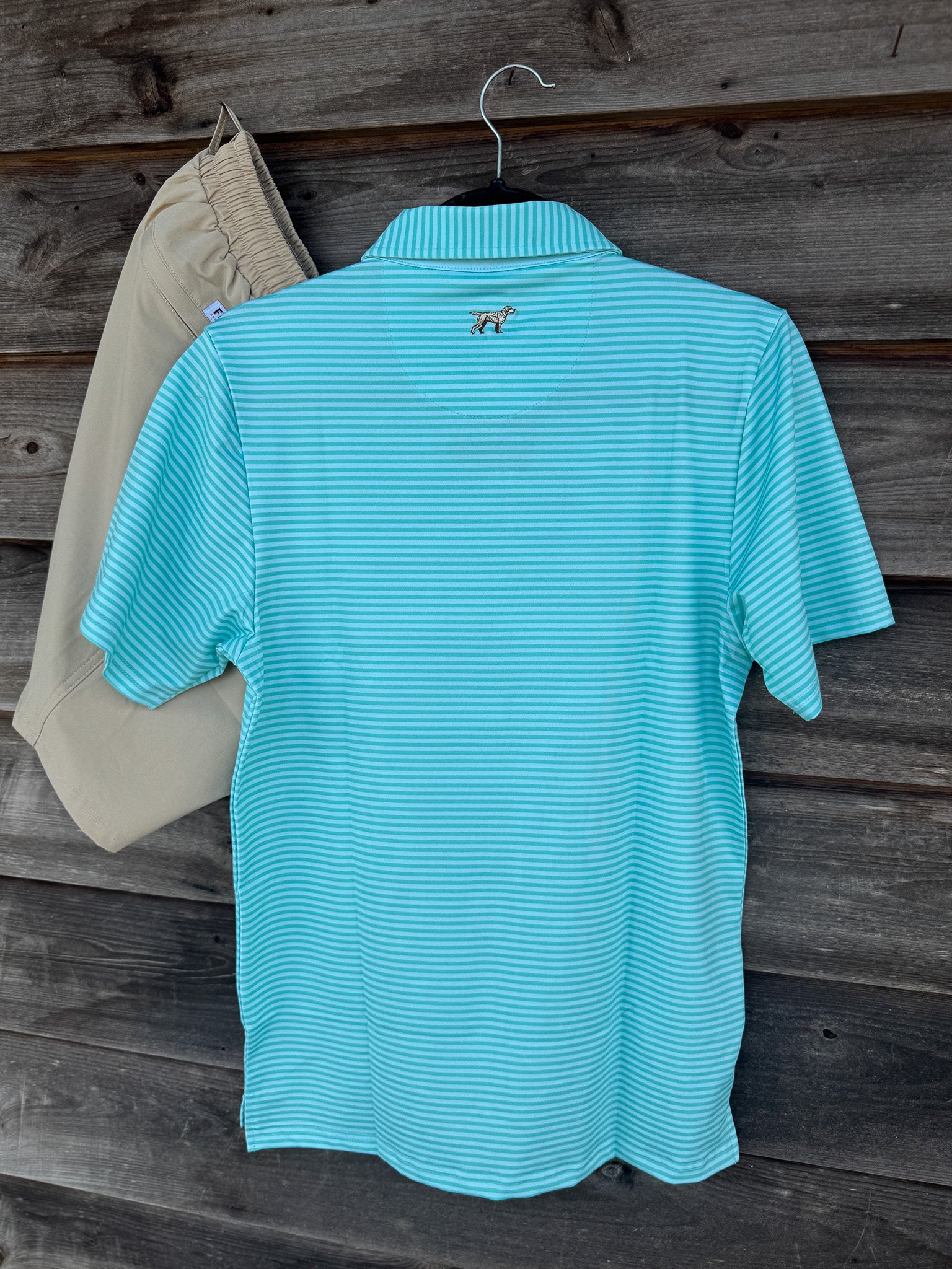 Men's Fieldstone Signature Polo in Seafoam