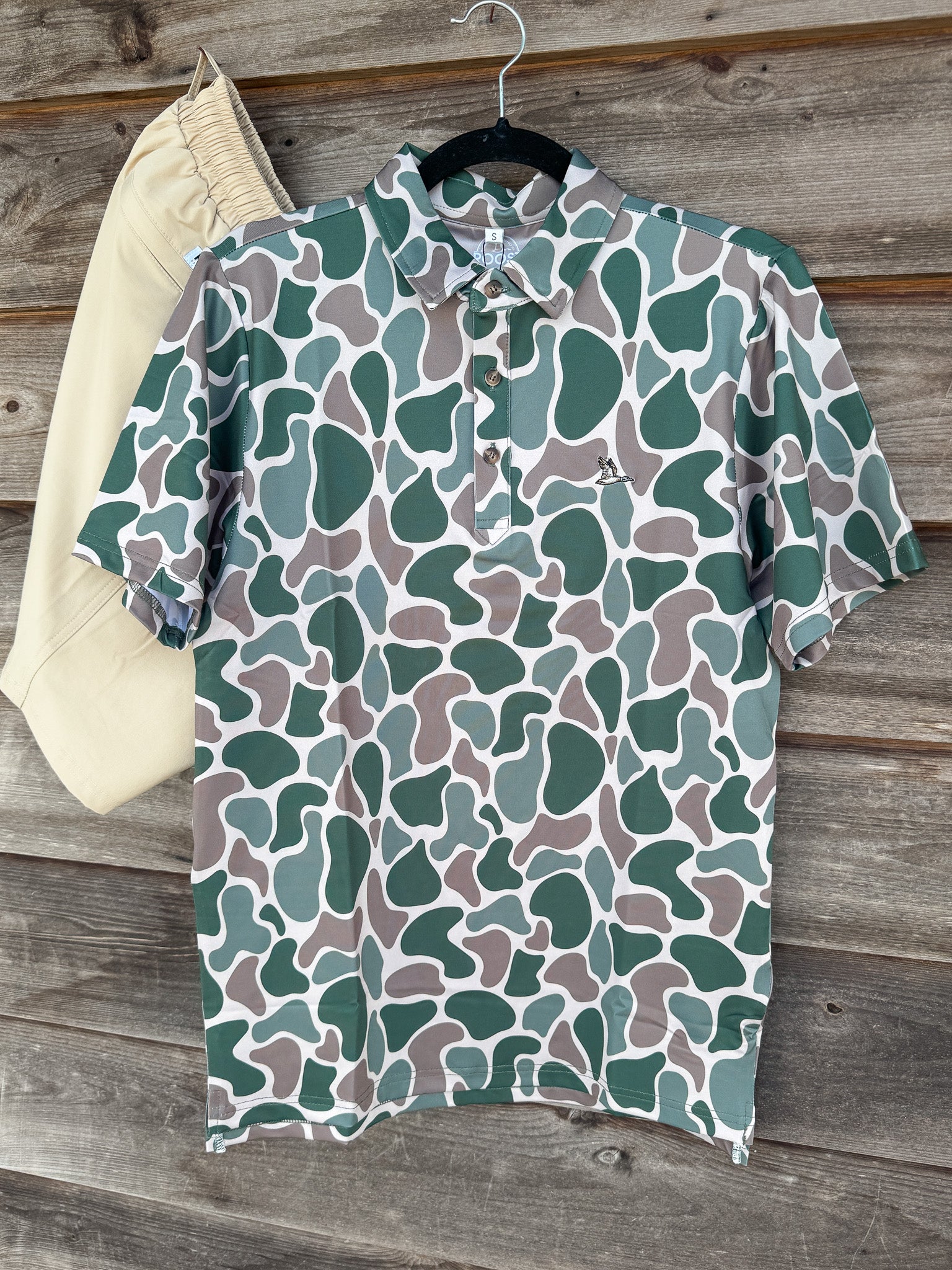 Men's Roost Camo Polo