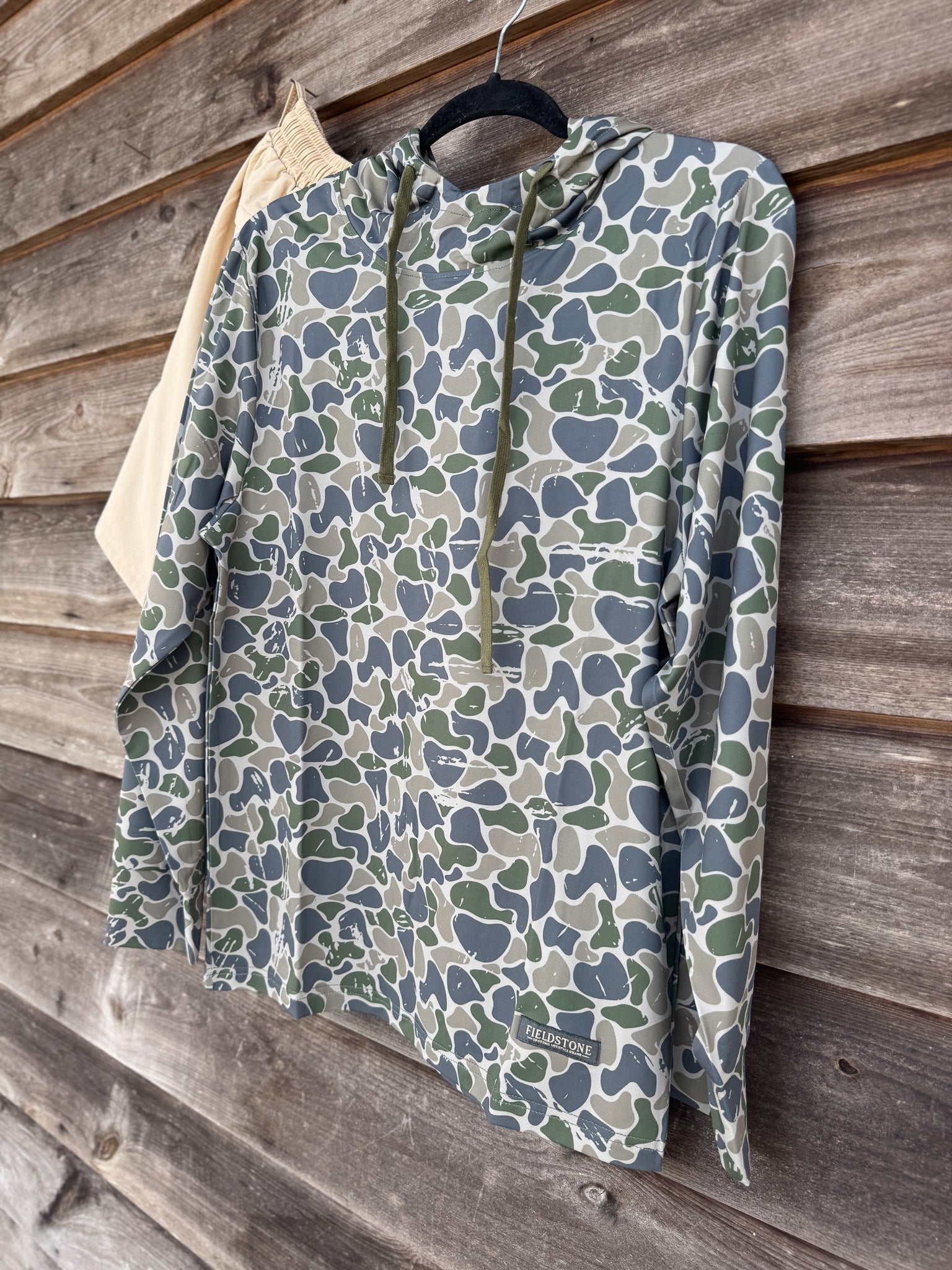 Men's Fieldstone Backwoods Camo Light Weight Hoodie