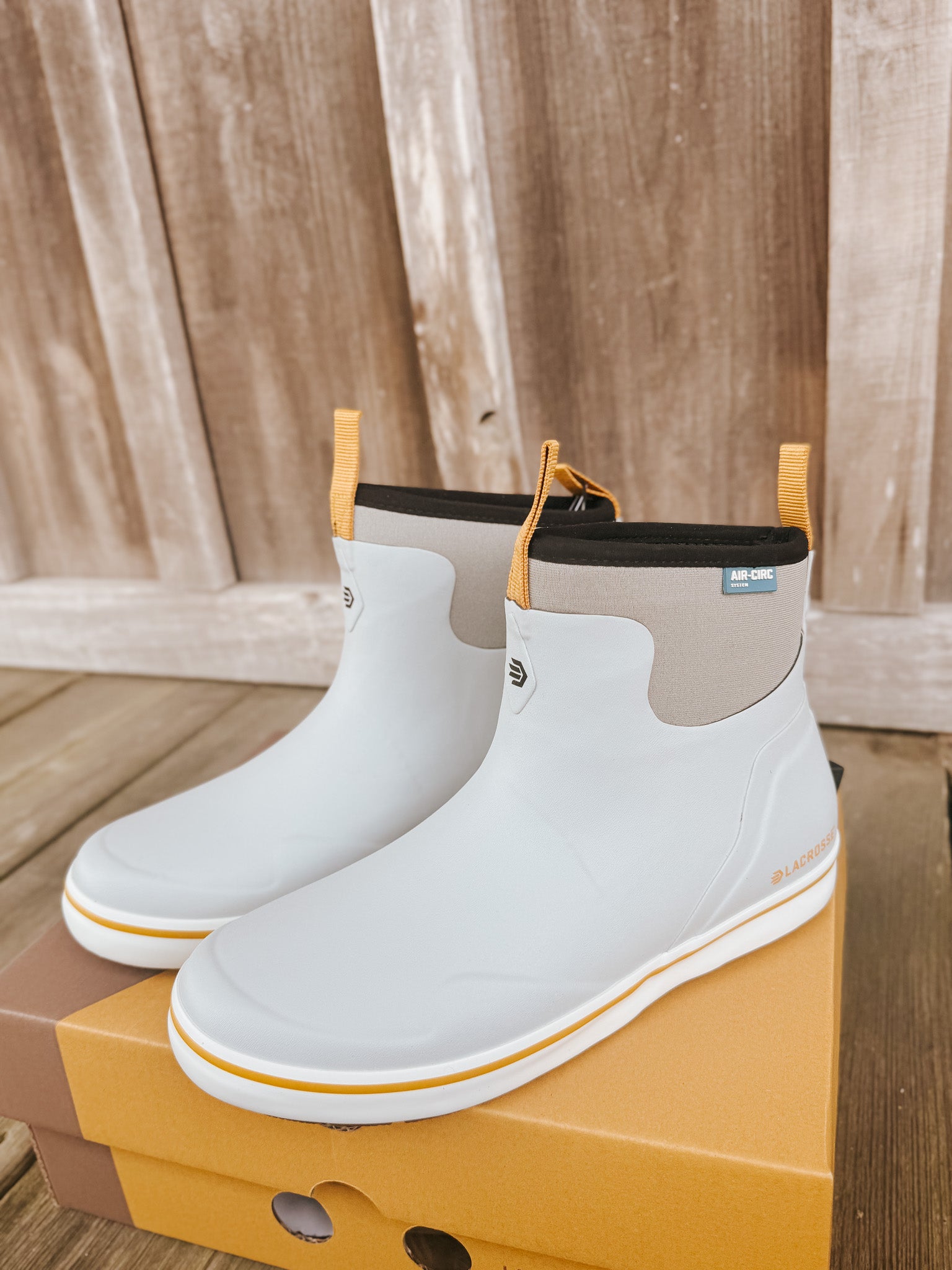 Lacrosse Men's Alpha Duck Boots in Wild Dove