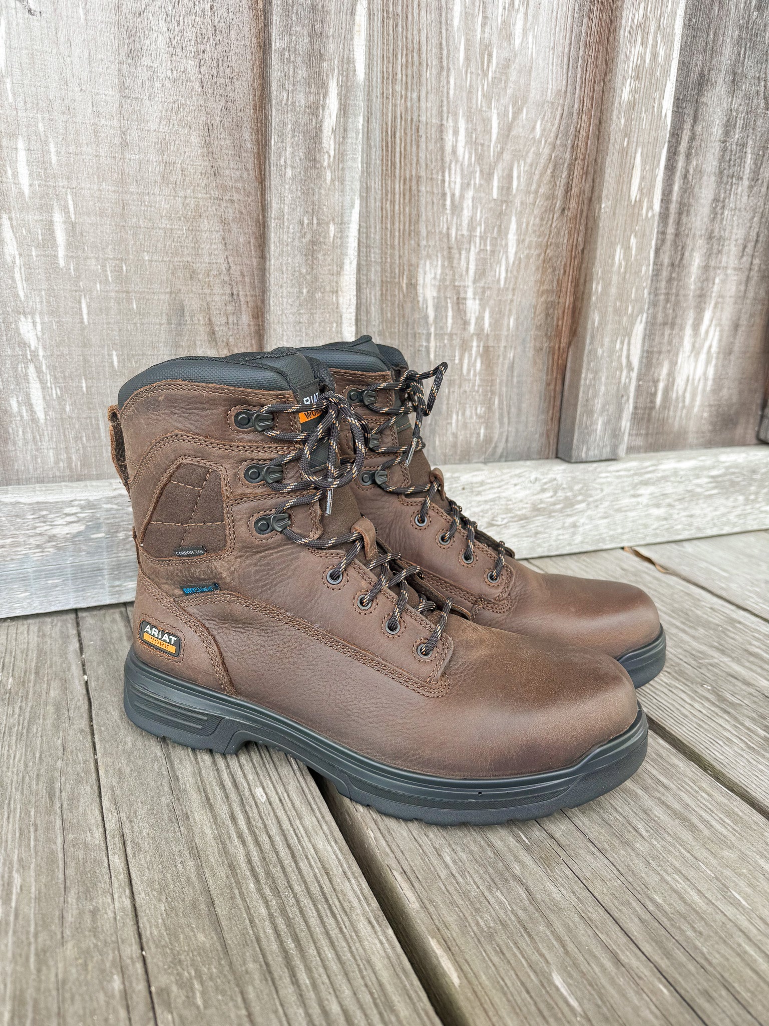 Men's Ariat Turbo 8" Waterproof Carbon Toe Work Boot