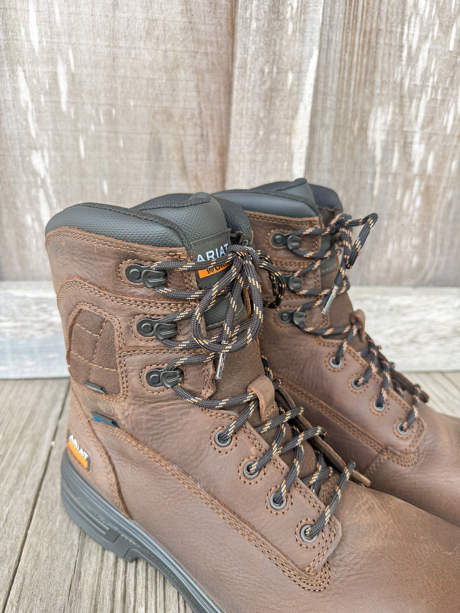 Men's Ariat Turbo 8" Waterproof Carbon Toe Work Boot