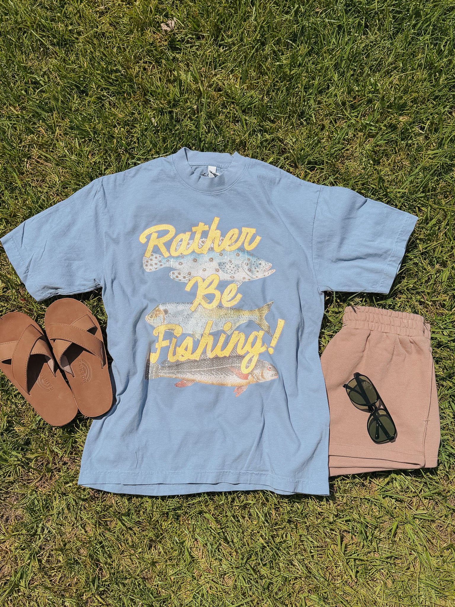 Rather Be Fishing! Tee