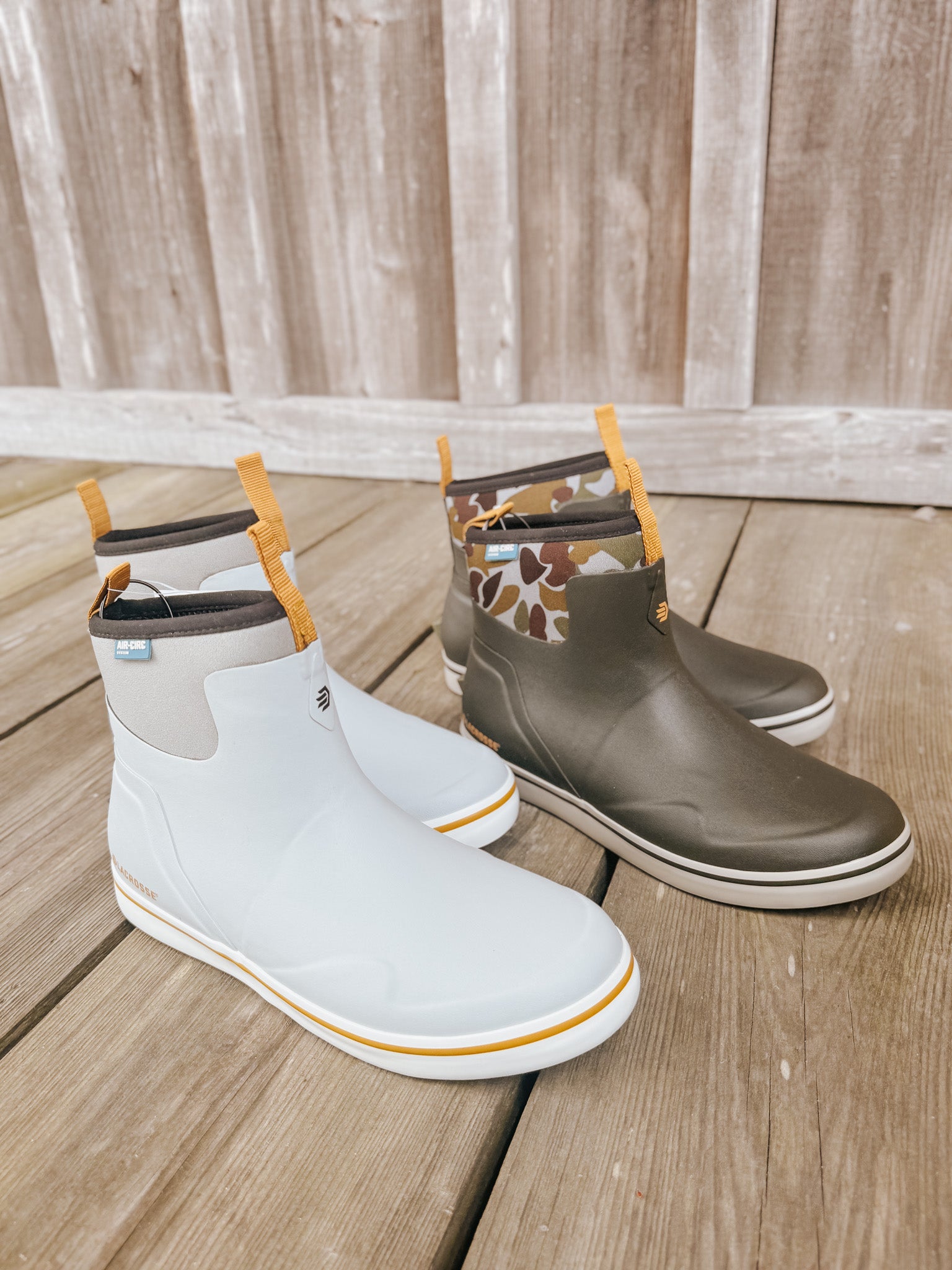 Lacrosse Men's Alpha Duck Boots in Wild Dove