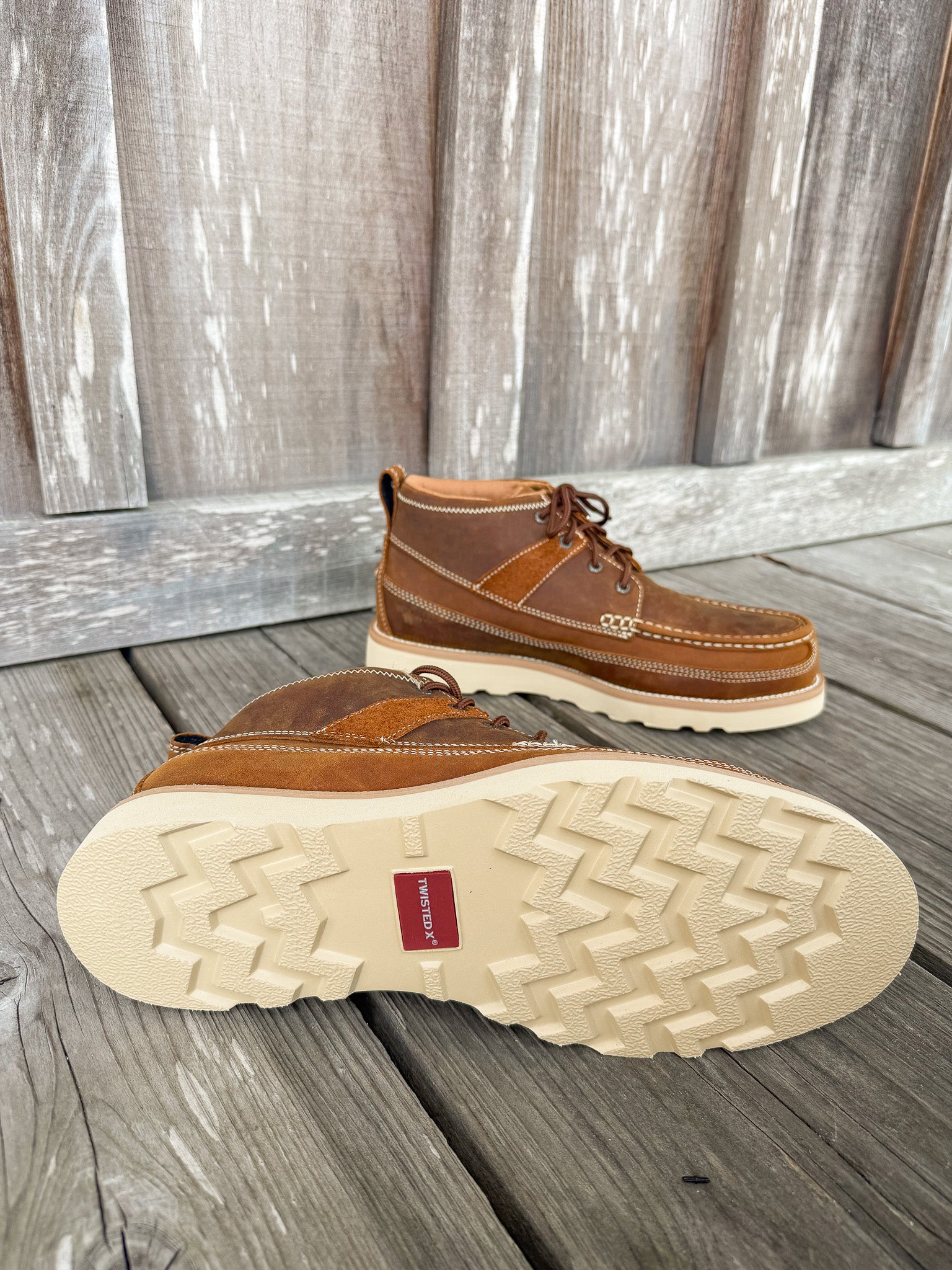 MEN'S TWISTED X 4" WORK WEDGE SOLE STEEL TOE BOOT