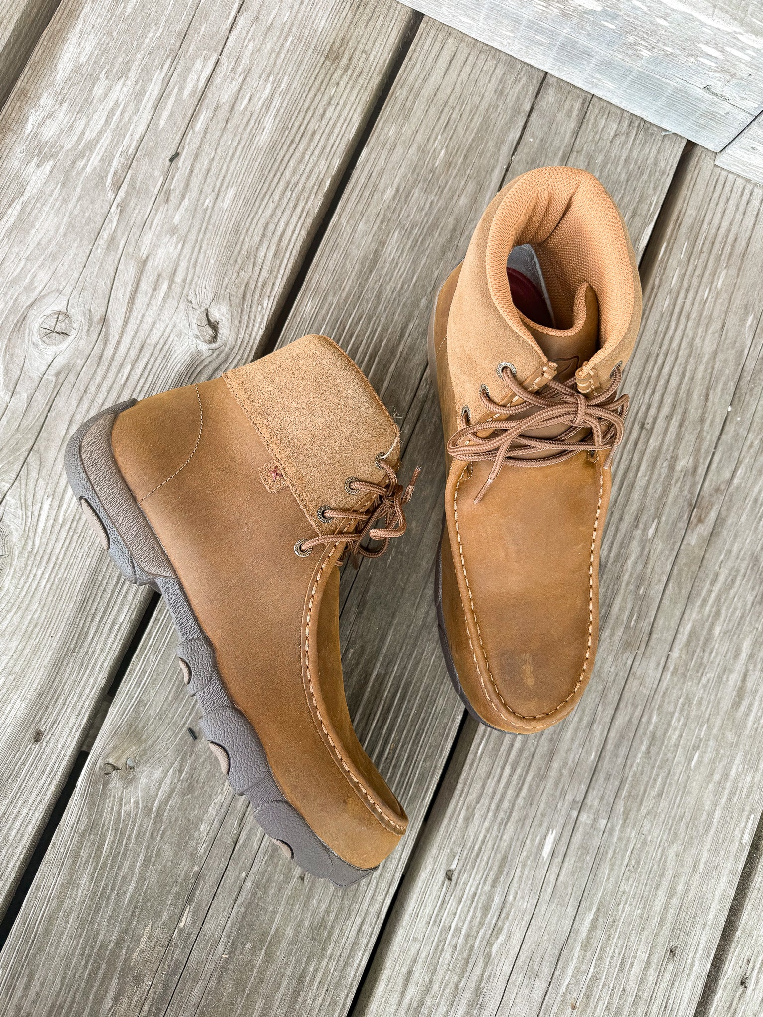 MEN'S TWISTED X 6IN ALLOY TOE WORK DRIVING MOC