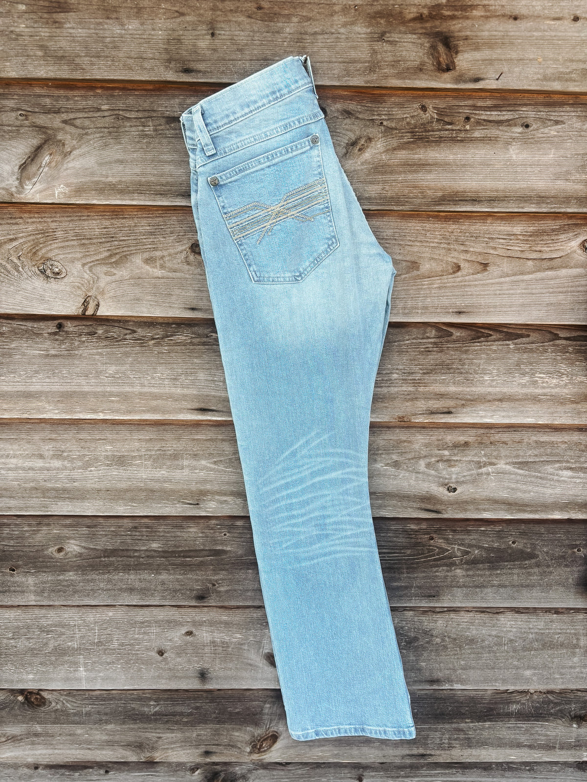 Wrangler Men's 20X 42 Vintage Bootcut Jeans - Light