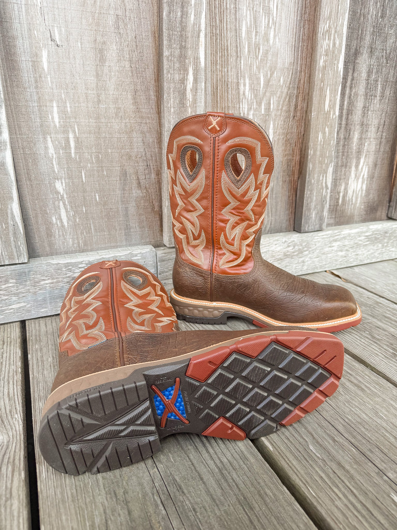 MEN'S TWISTED X 12" SMOKEY CHOCOLATE SPICE ALLOY TOE BOOT