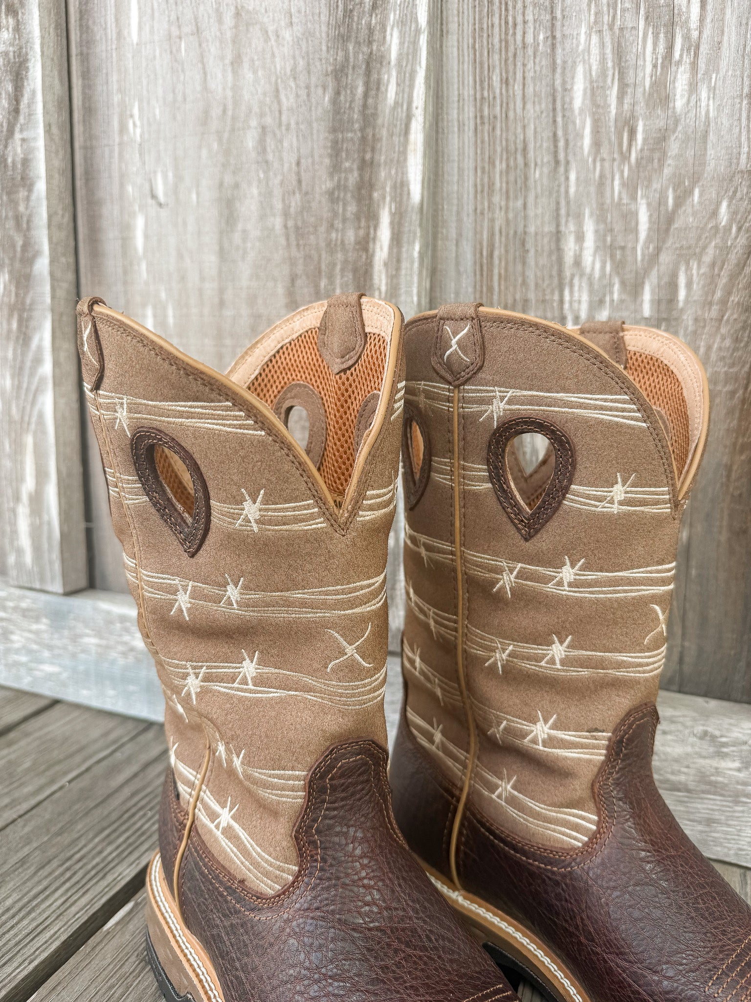 Men's Twisted X 12" Waterproof Alloy Toe Western Work Boot