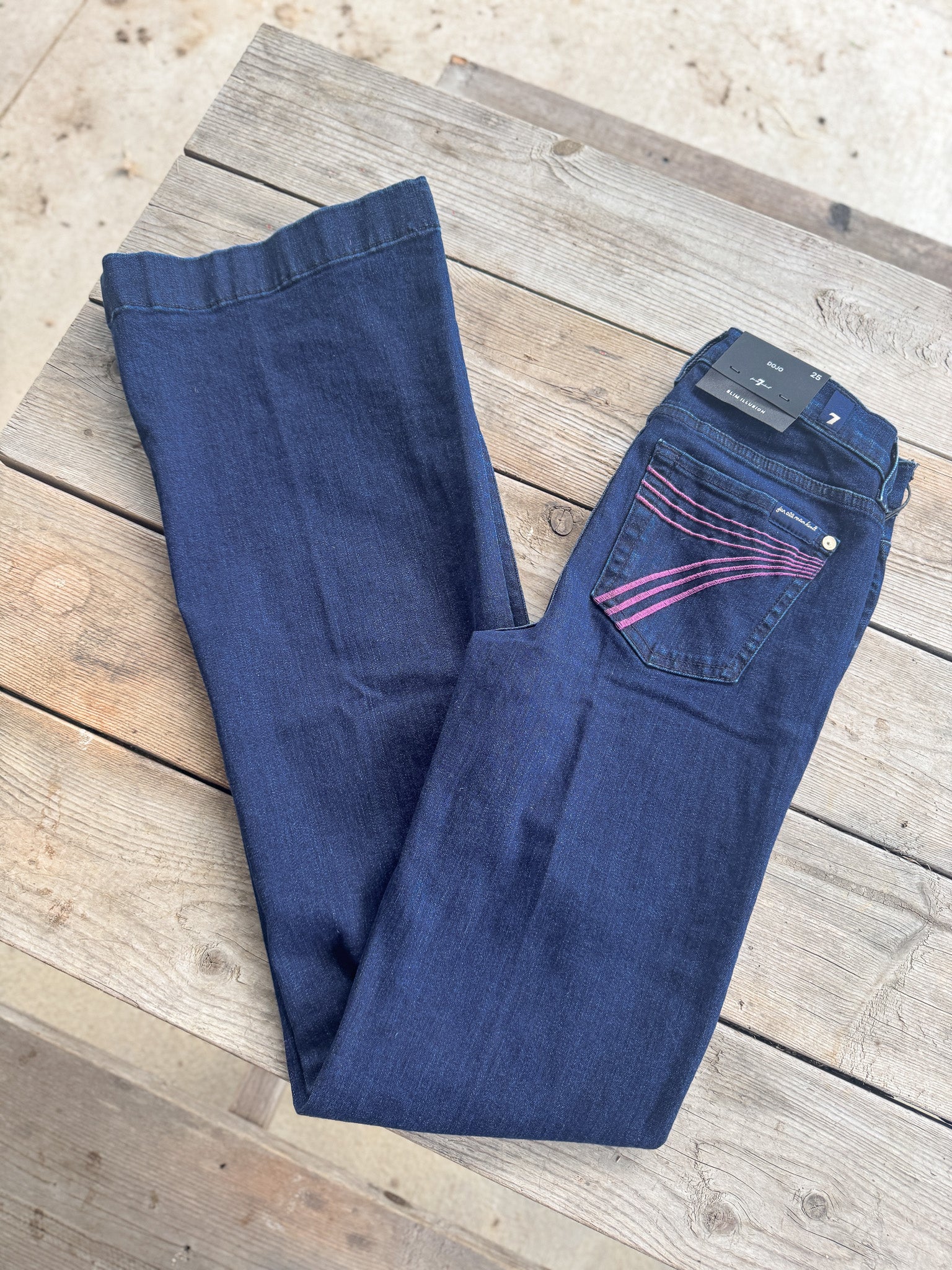 7 For All Mankind Slim Illusion Dojo Classical Jeans