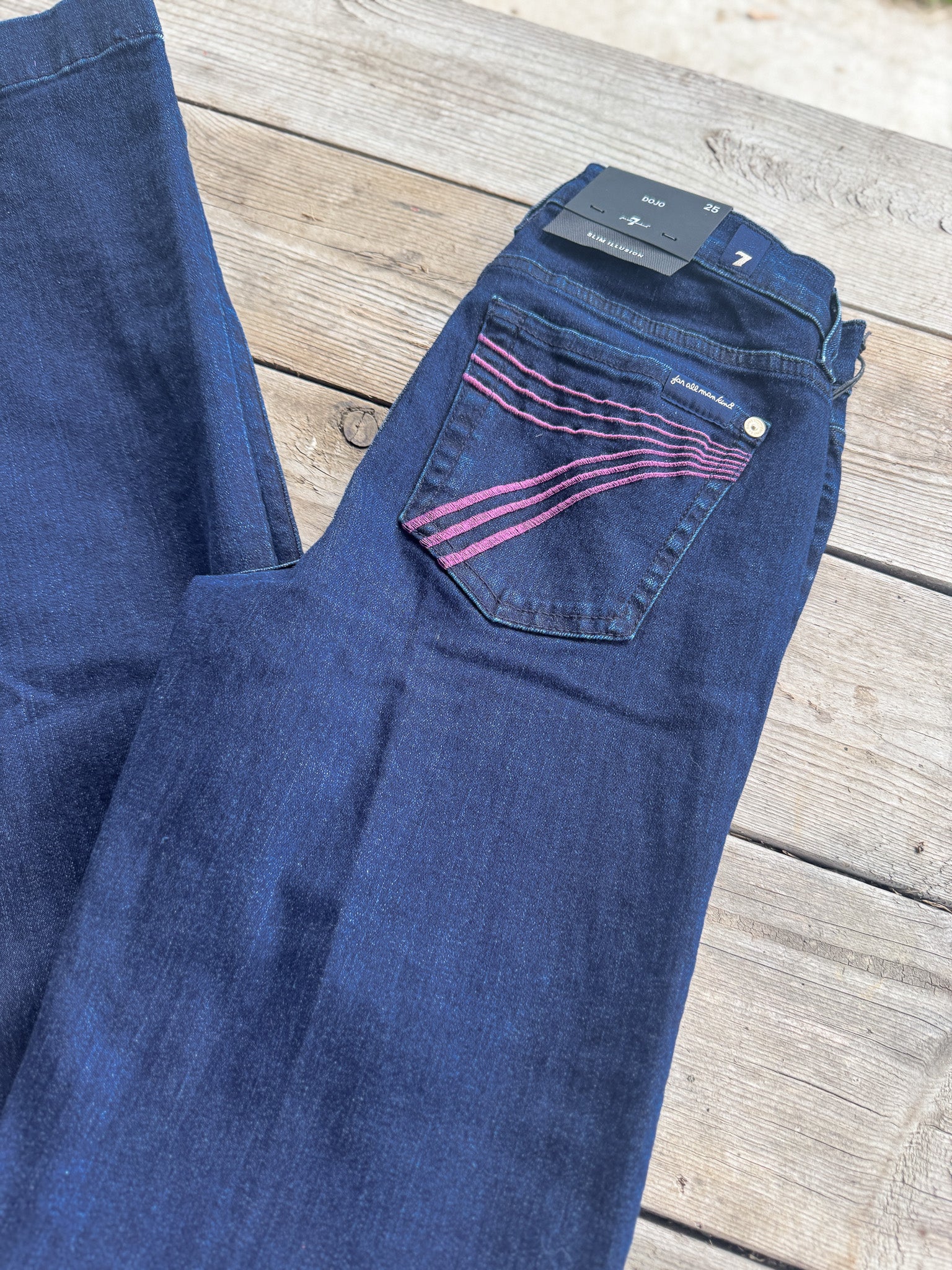 7 For All Mankind Slim Illusion Dojo Classical Jeans