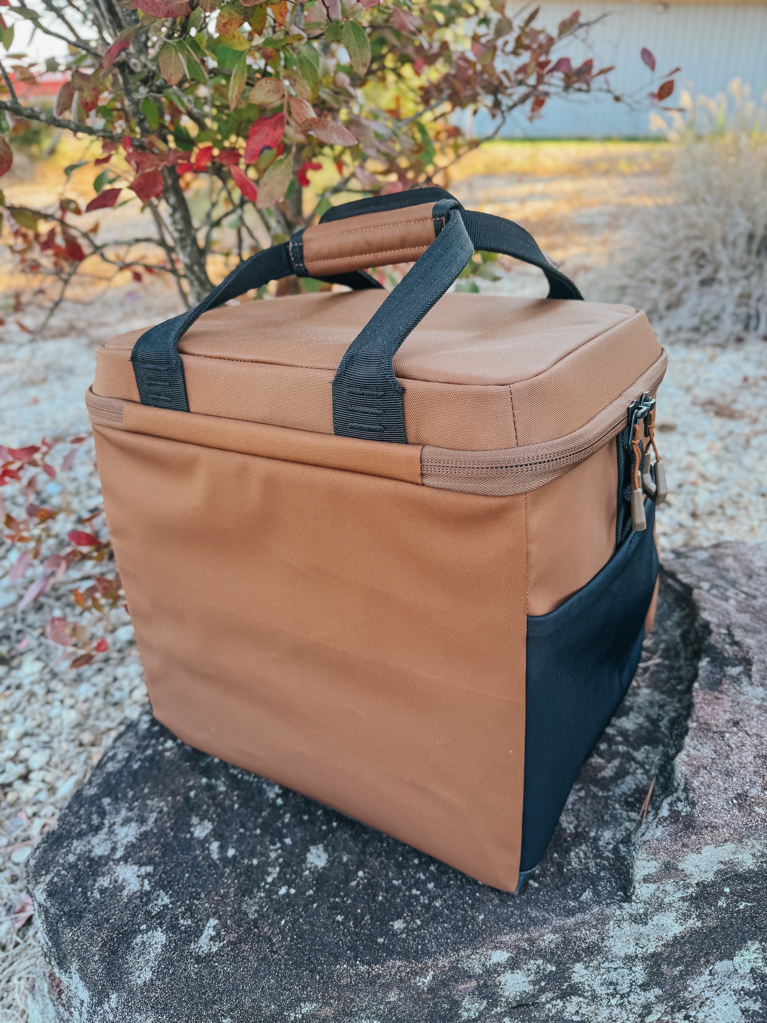 Carhartt Cold Front 24 Can Cooler in Brown