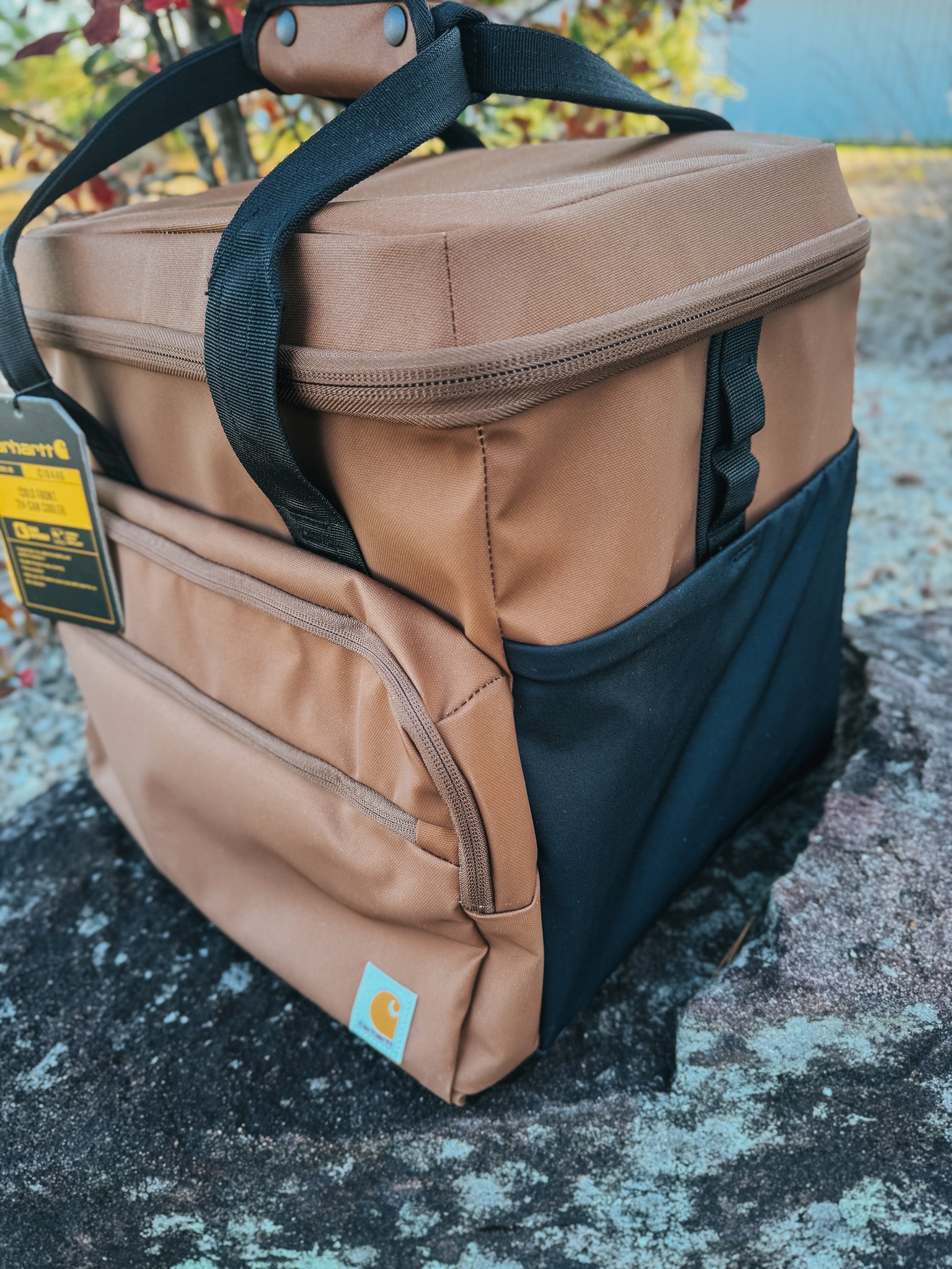 Carhartt Cold Front 24 Can Cooler in Brown