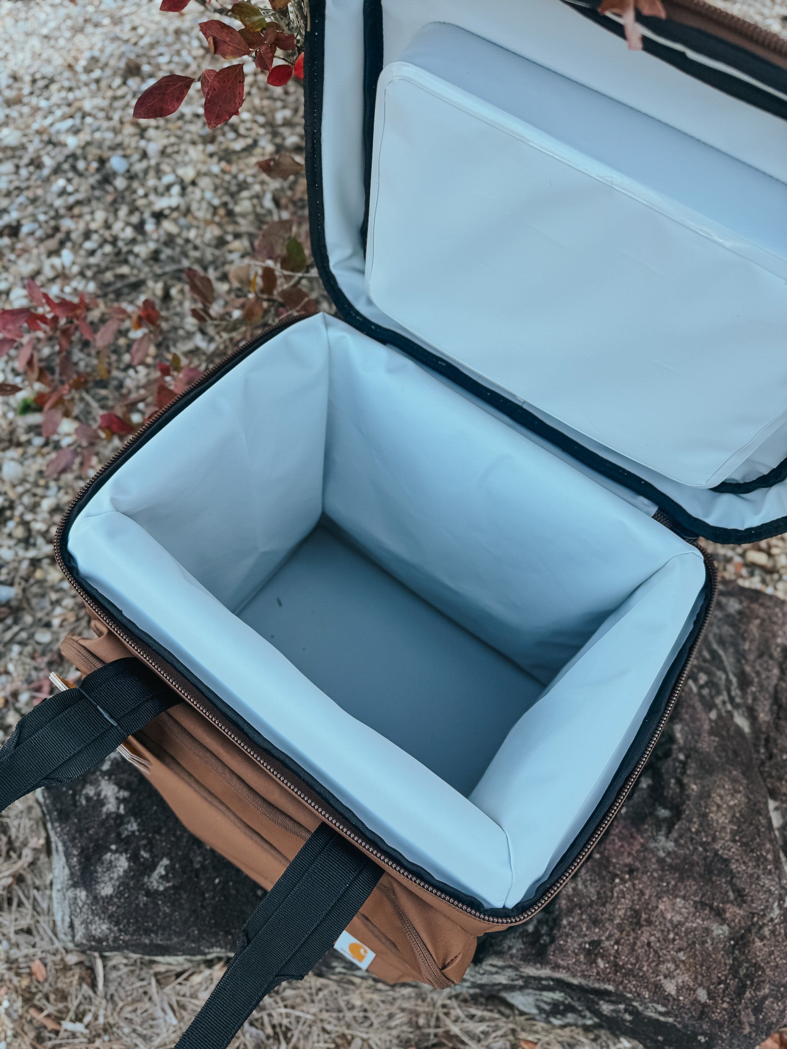 Carhartt Cold Front 24 Can Cooler in Brown