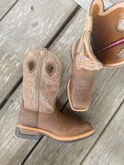 BOTA DE TRABAJO WESTERN CON PUNTA DE ALEACIÓN TWISTED X