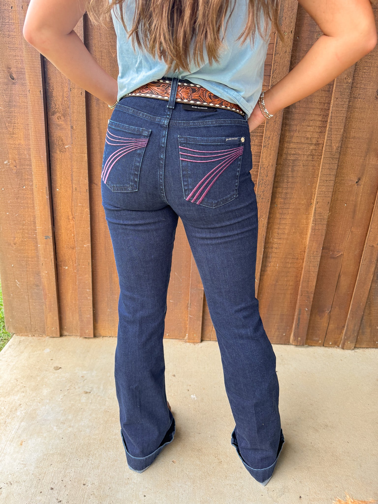 7 For All Mankind Slim Illusion Dojo Classical Jeans