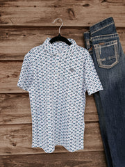 Ariat Youth All Over Print Polo
