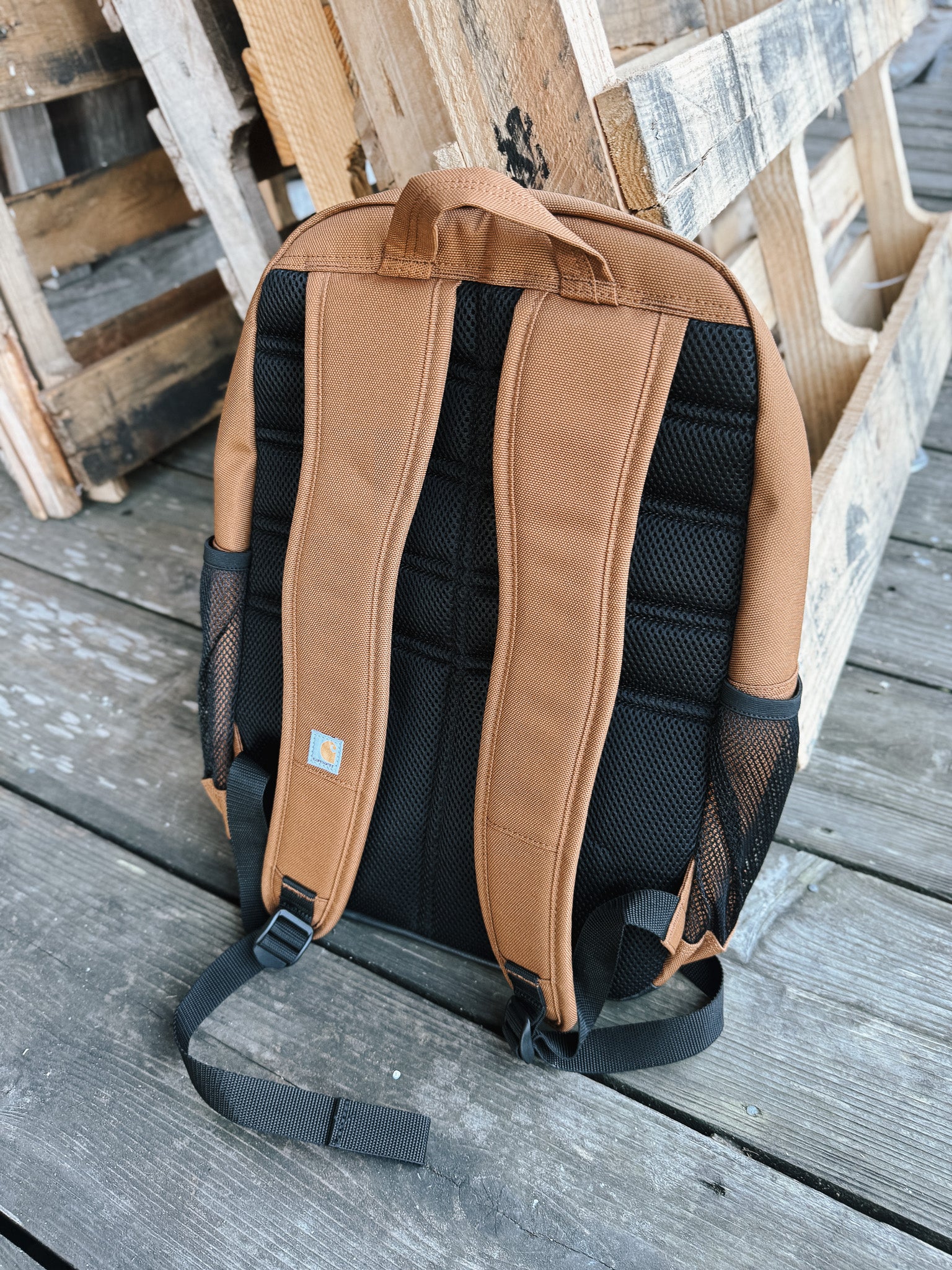Carhartt 23L Single-Compartment Backpack in Brown
