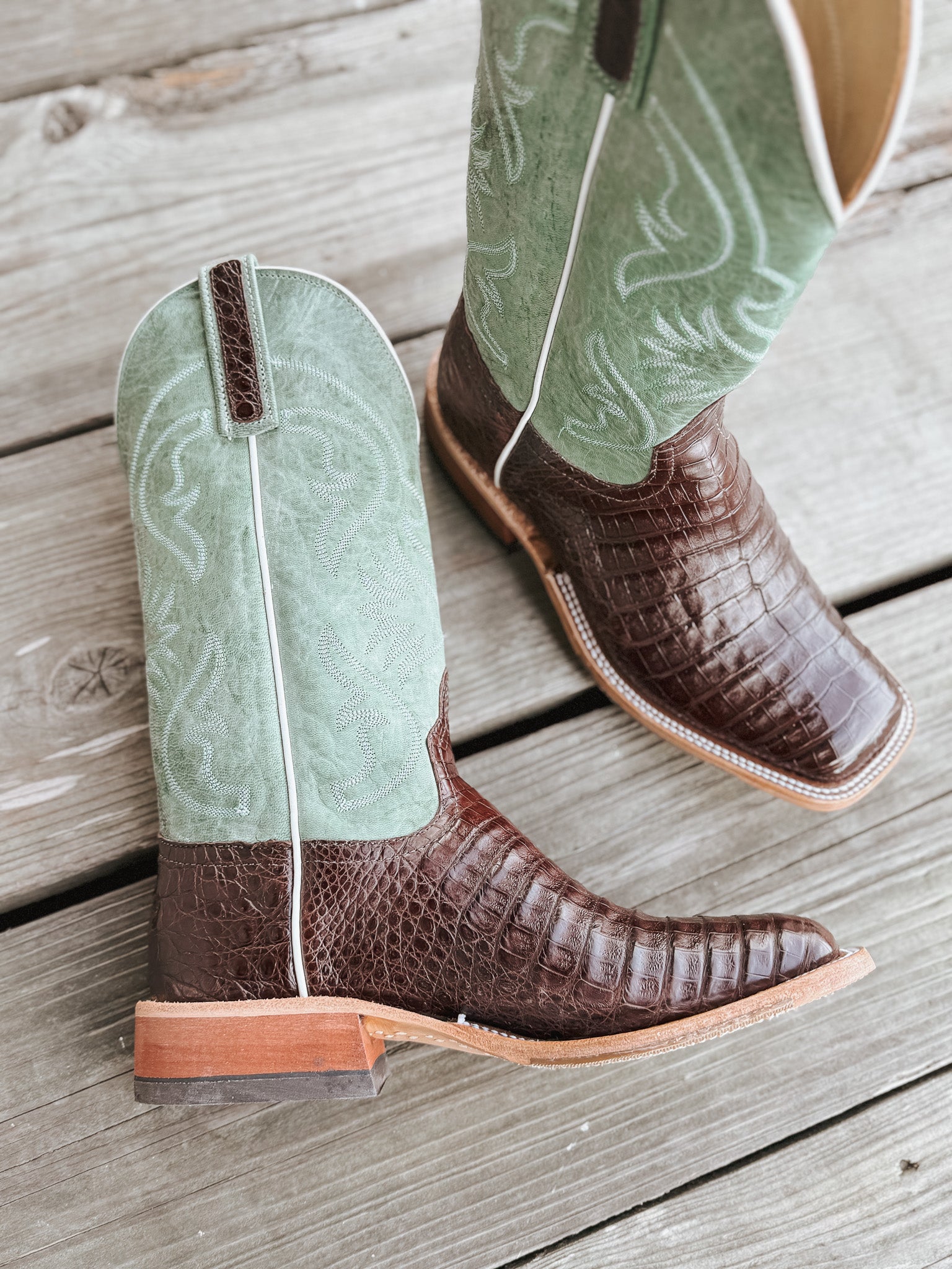 Men's Anderson Bean BC Exclusive Jade Caiman Boots