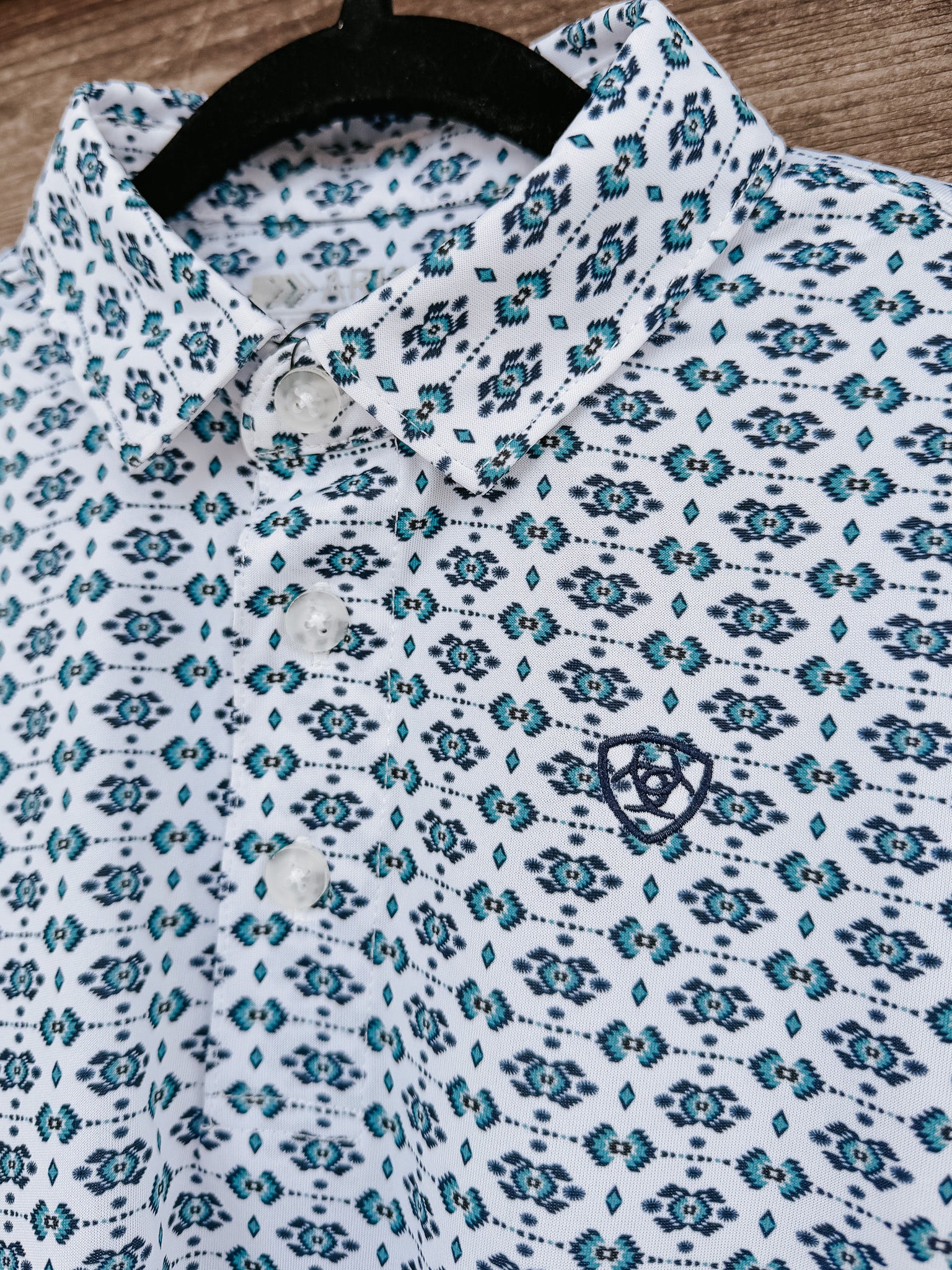 Ariat Youth All Over Print Polo