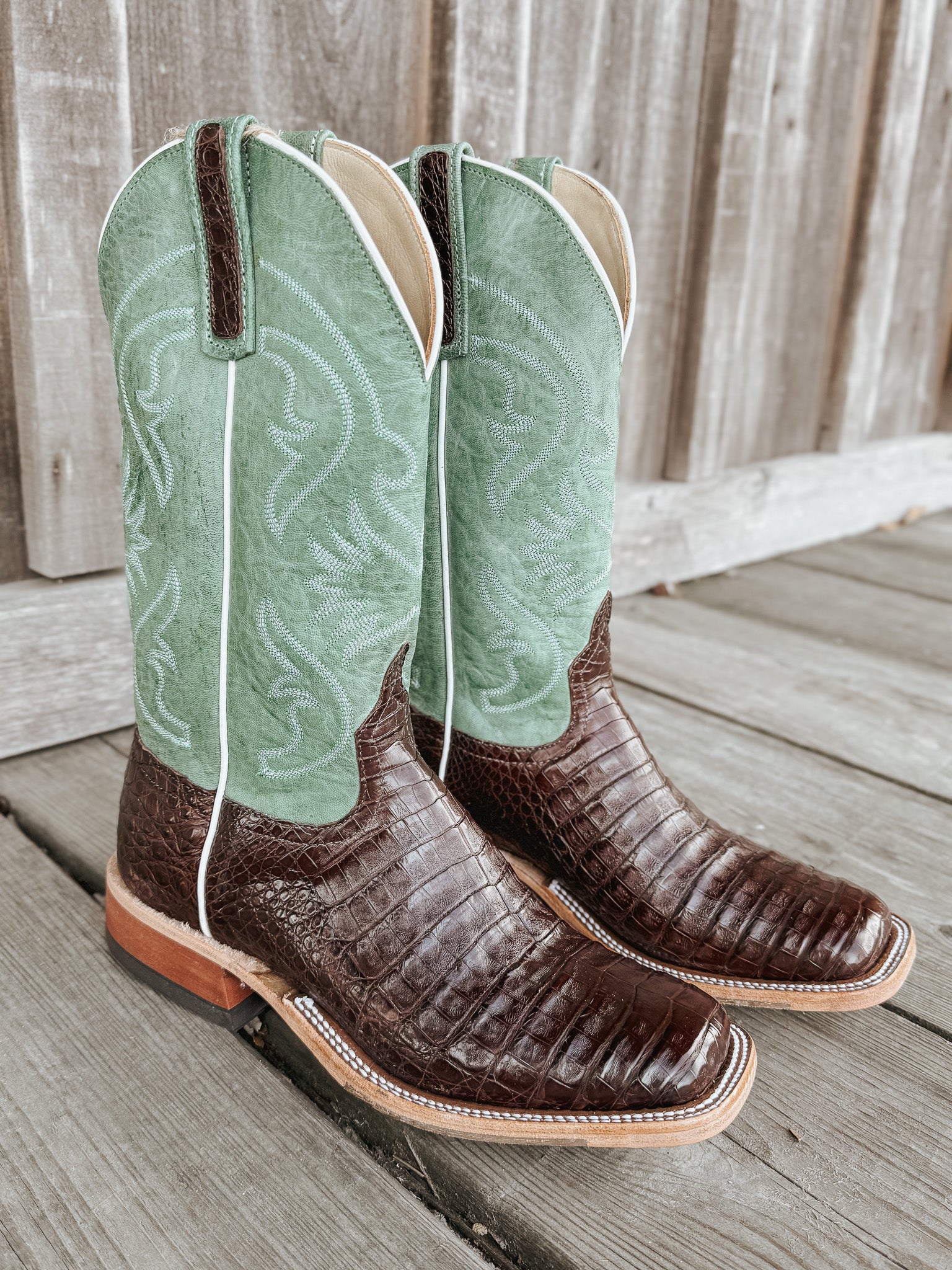Men's Anderson Bean BC Exclusive Jade Caiman Boots